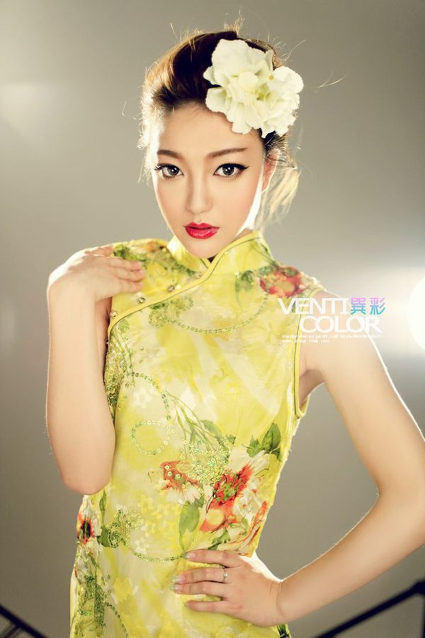 别有时尚风味的中国旗袍美女