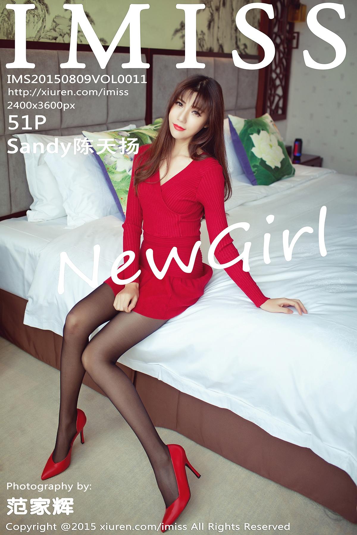 [IMiss爱蜜社] 2015.08.09 Vol.011 Sandy陈天扬 [51P 144M]