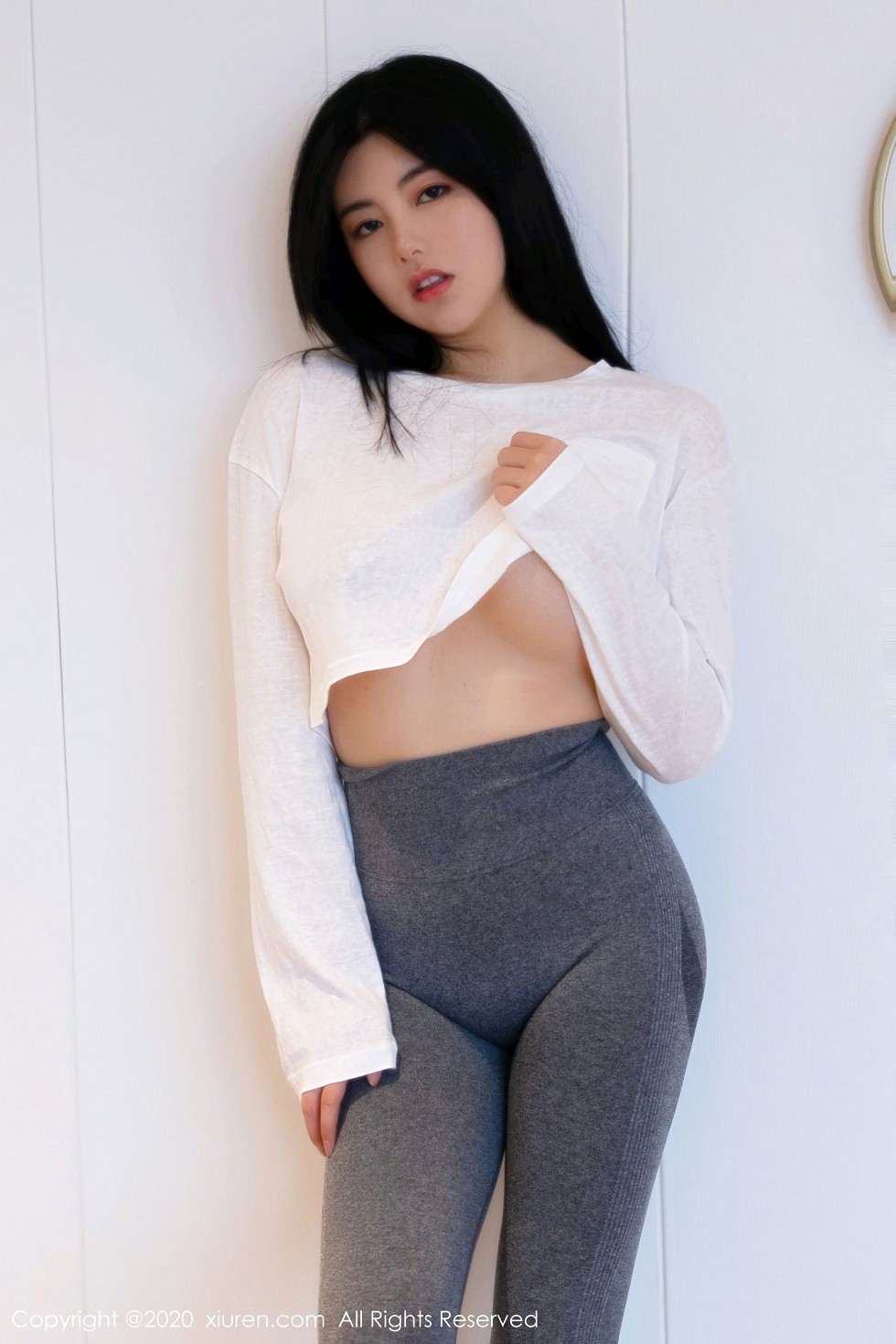 [XiuRen秀人网] 2020.12.07 No.2863 娜露Selena 室内健身房私房写真 [50+1P]