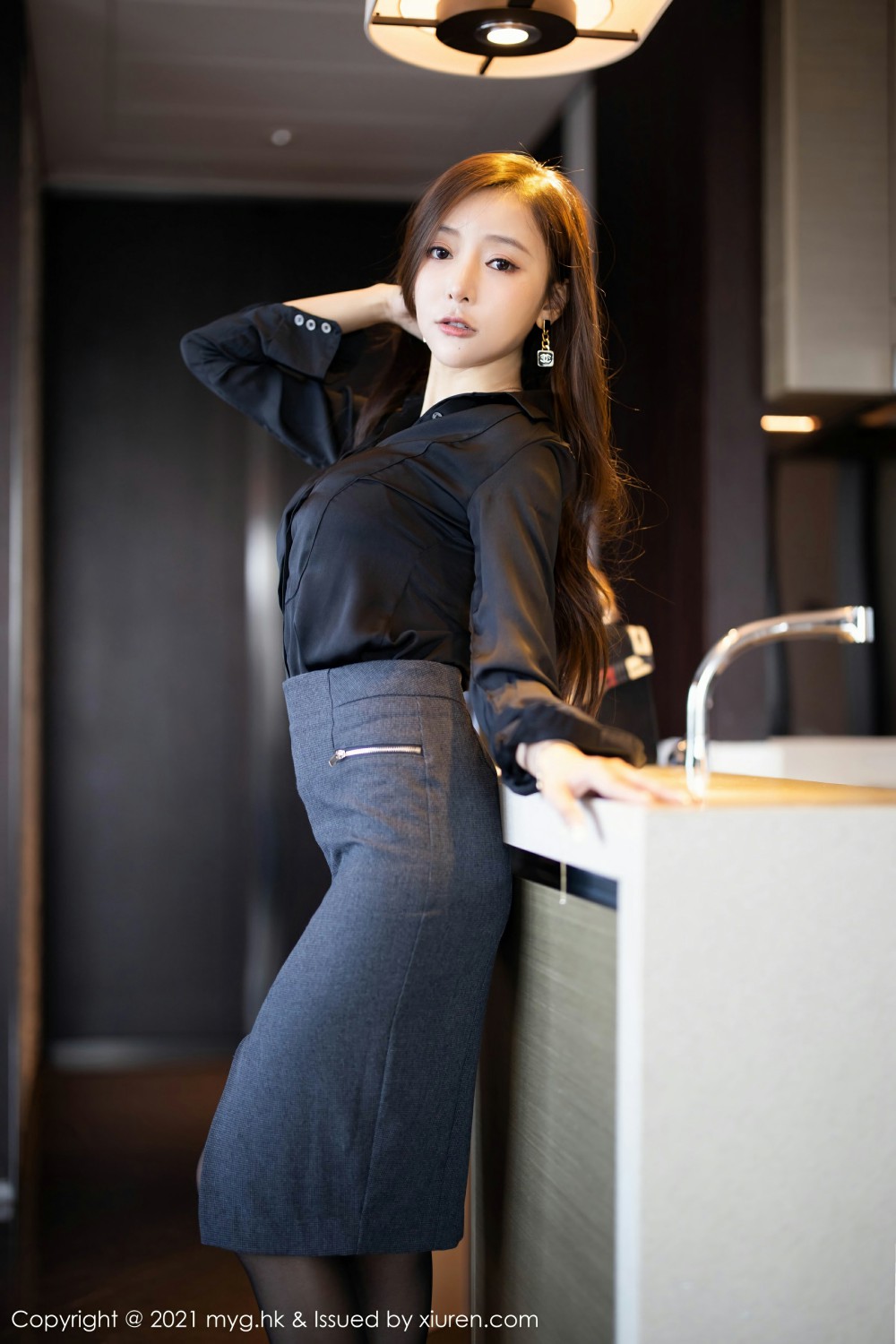 [MyGirl美媛馆] 2021.06.10 VOL.536 王馨瑶yanni 职场OL制服 [101+1P]