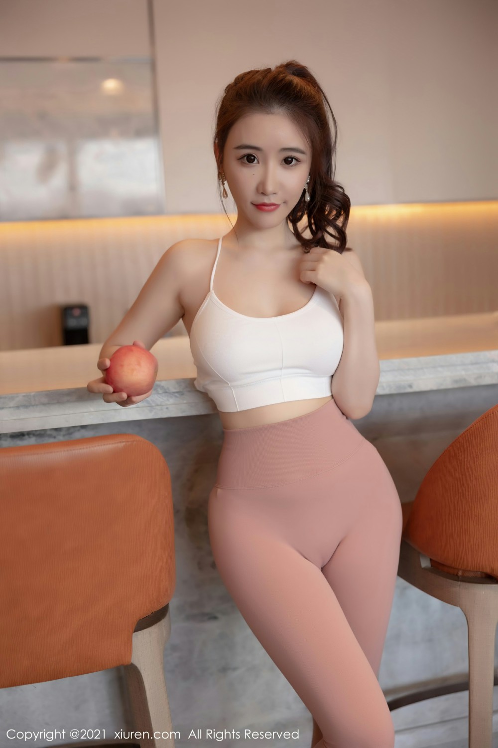 [XiuRen秀人网] 2021.08.04 No.3755 Cherry绯月樱 紧身服饰与吊带 [61+1P]