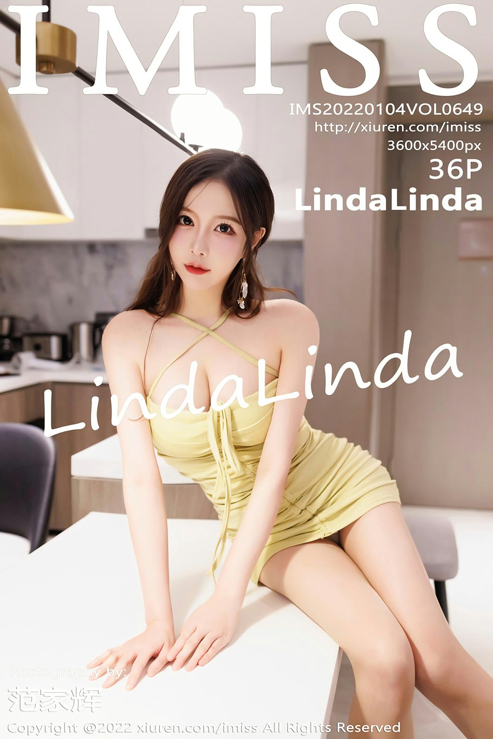 [IMISS爱蜜社] 2022.01.04 VOL.649 LindaLinda 轻透蕾丝内衣 性感写真 [36+1P]