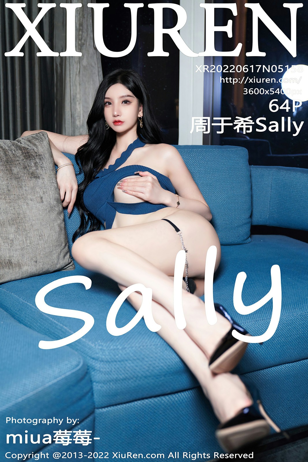 [XiuRen秀人网] 2022.06.17 No.5158 周于希Sally 性感写真 [64+1P]