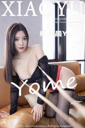 [XIAOYU语画界] 2022.06.24 VOL.806 杨晨晨Yome 魅惑黑丝 私房写真 [101+1P]