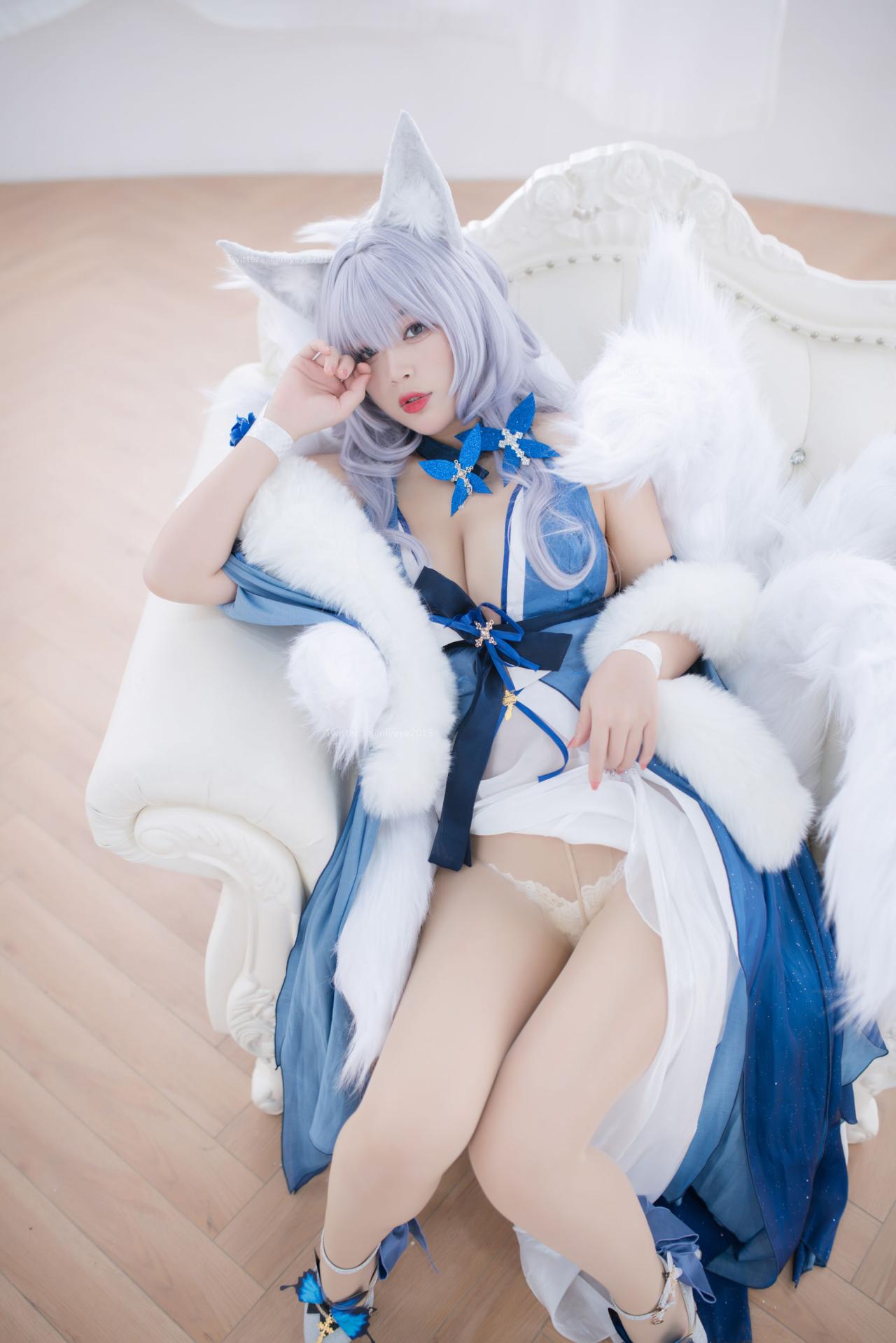 [COSPLAY]萌系小姐姐-白烨 – 信浓睡衣诱惑