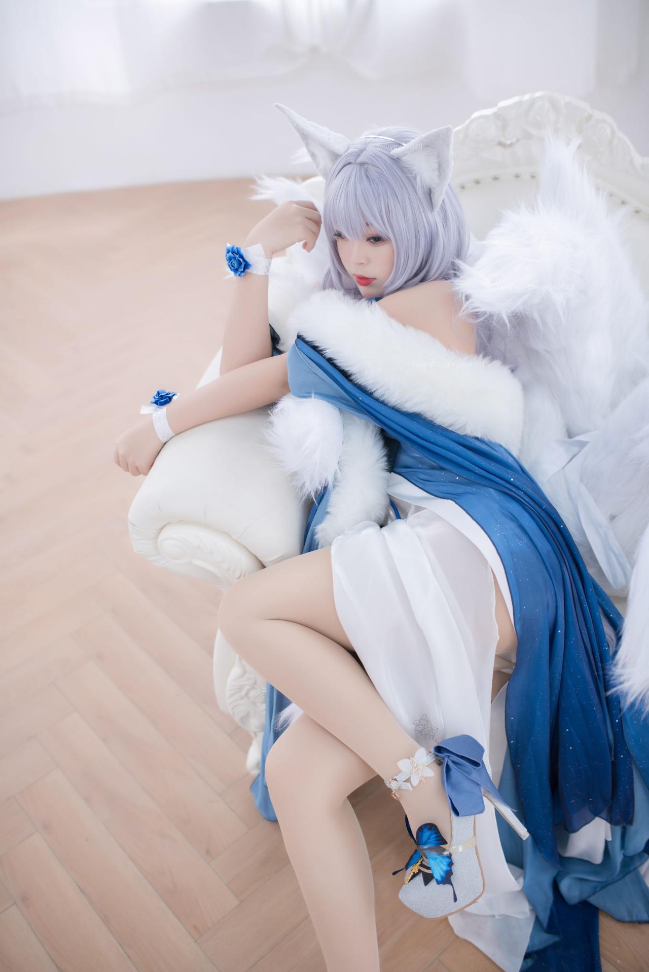 [COSPLAY]萌系小姐姐-白烨 – 信浓睡衣诱惑