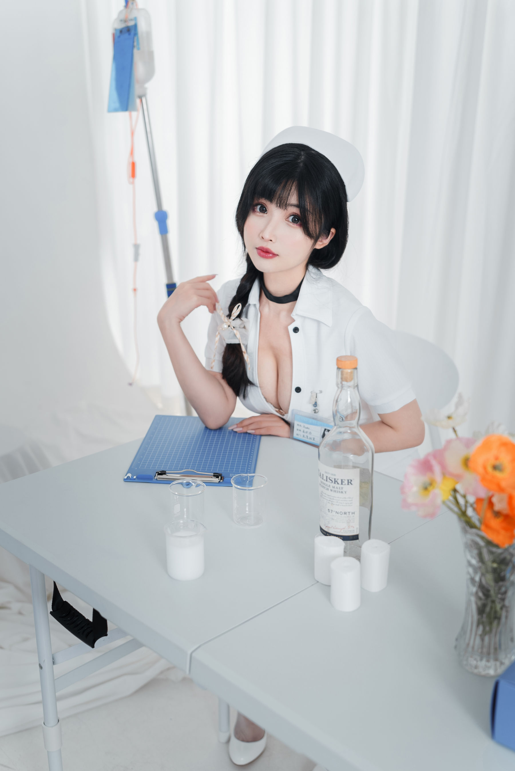 [COSPLAY]rioko凉凉子 – 采集室实习护士