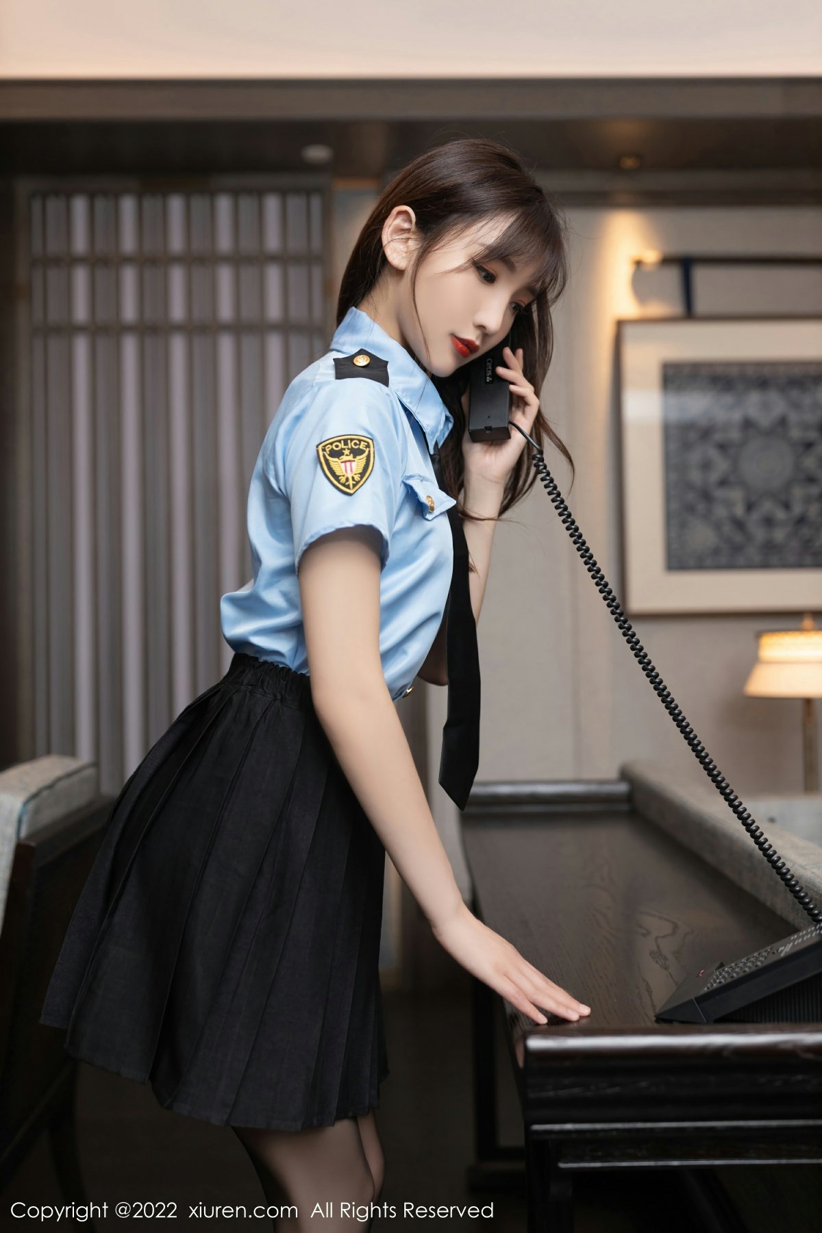 [XiuRen秀人网] 2022.08.18 No.5461 陆萱萱 性感女警官制服 私房写真[84+1P]