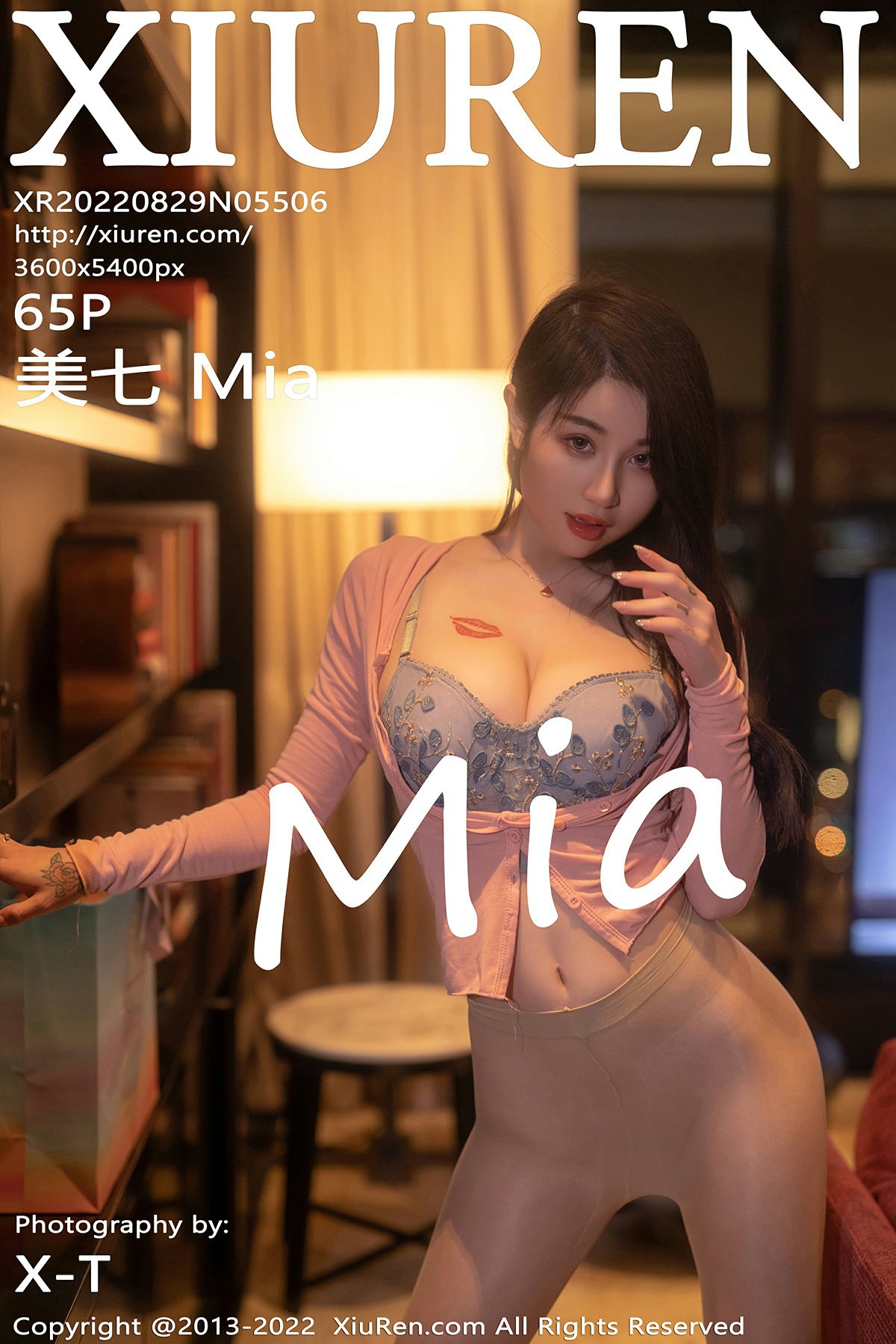 [XiuRen秀人网] 2022.08.29 No.5506 美七 Mia 性感原色丝袜 西双版纳旅拍写真 [65+1P]