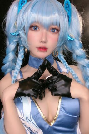 [COSPLAY]阿包也是兔娘 – 少女前线 PA15翠雀媚