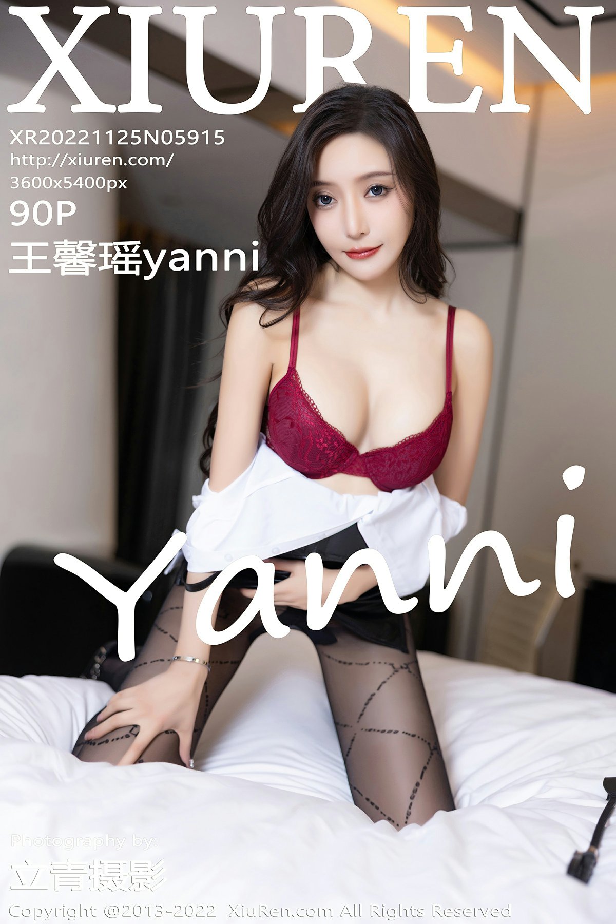 [XiuRen秀人网] 2022.11.25 No.5915 王馨瑶yanni 黑色皮裙 红色蕾丝内衣 性感写真 [90+1P]