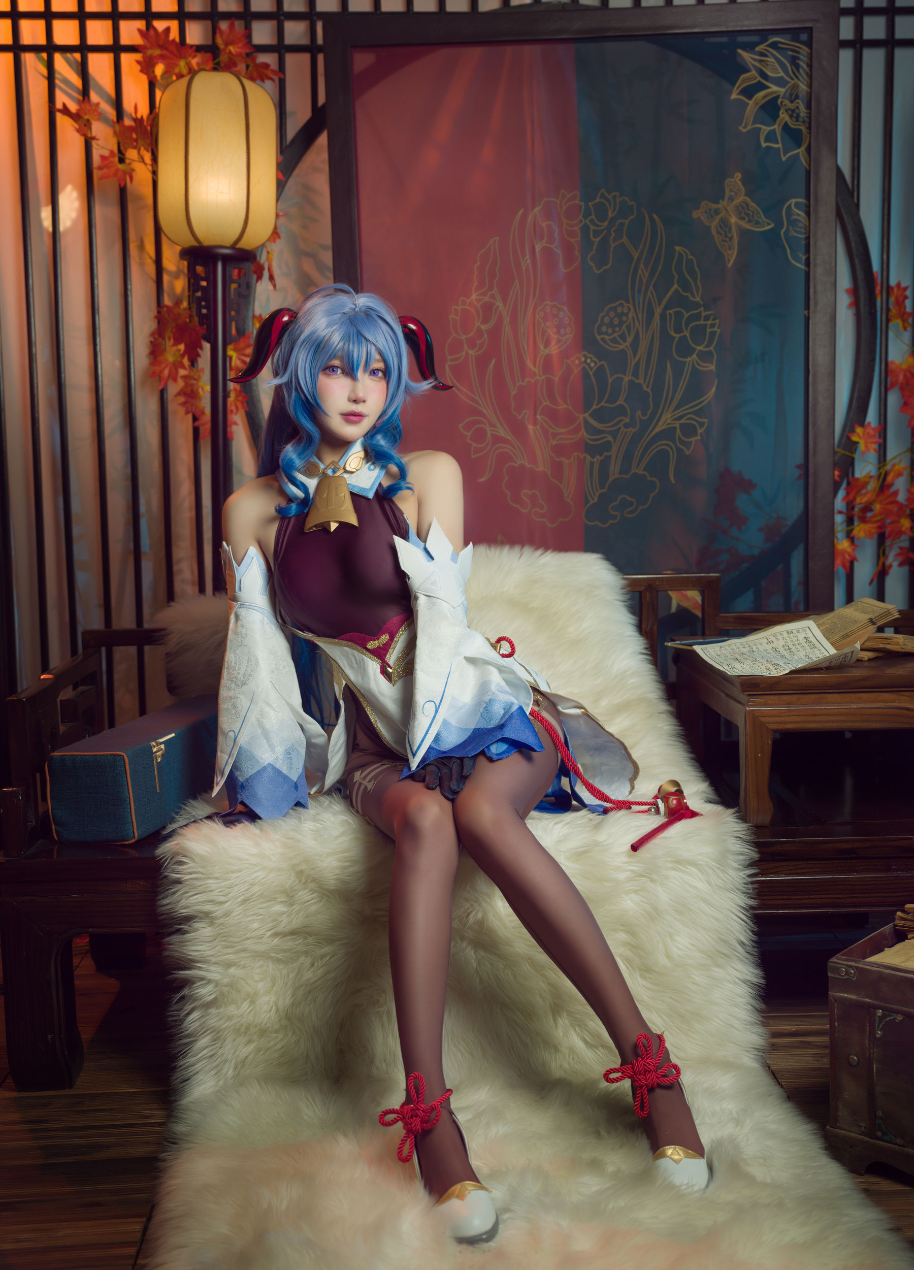 [COSPLAY]阿包也是兔娘 – 舰长 原神甘雨