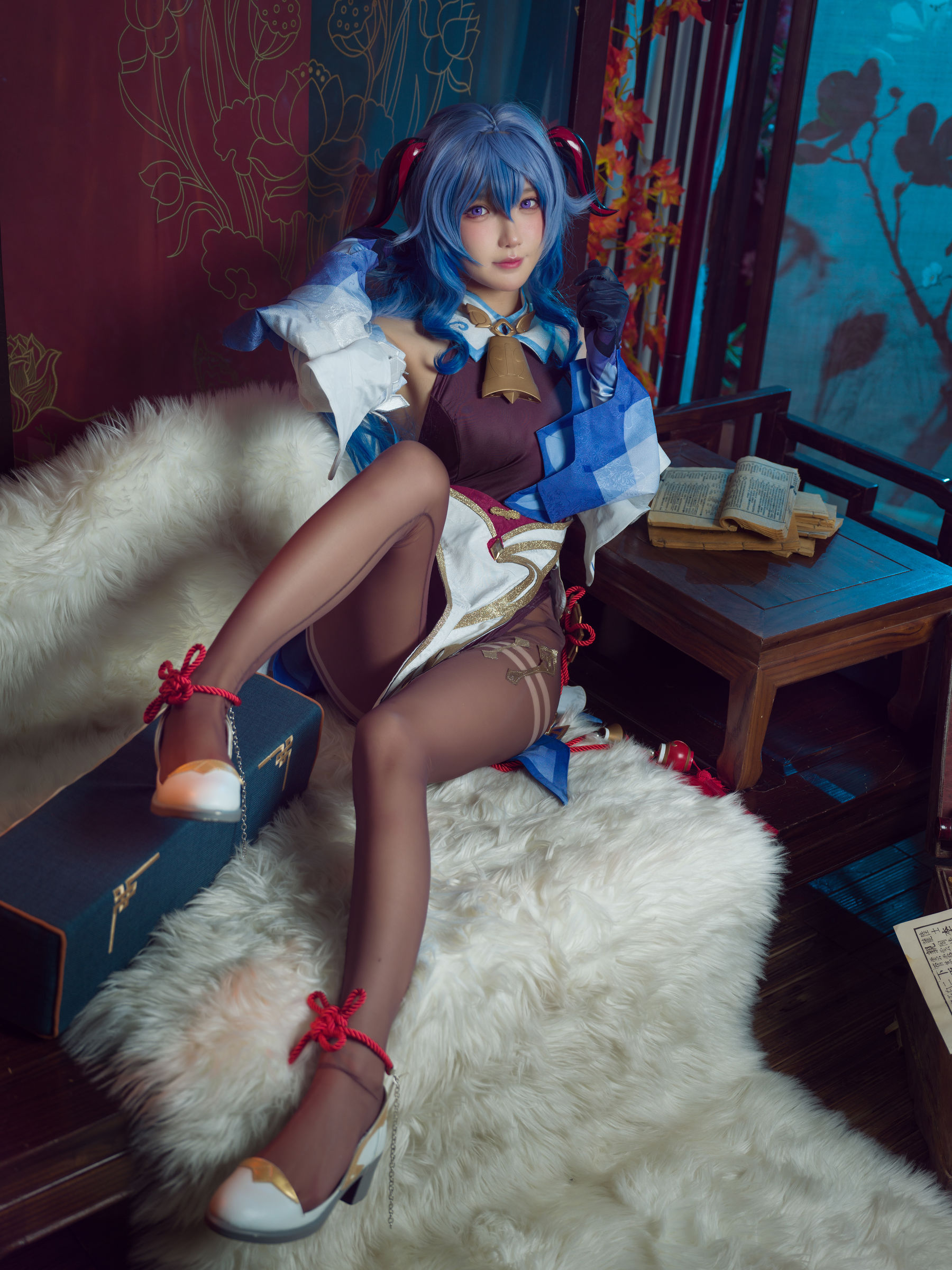 [COSPLAY]阿包也是兔娘 – 舰长 原神甘雨