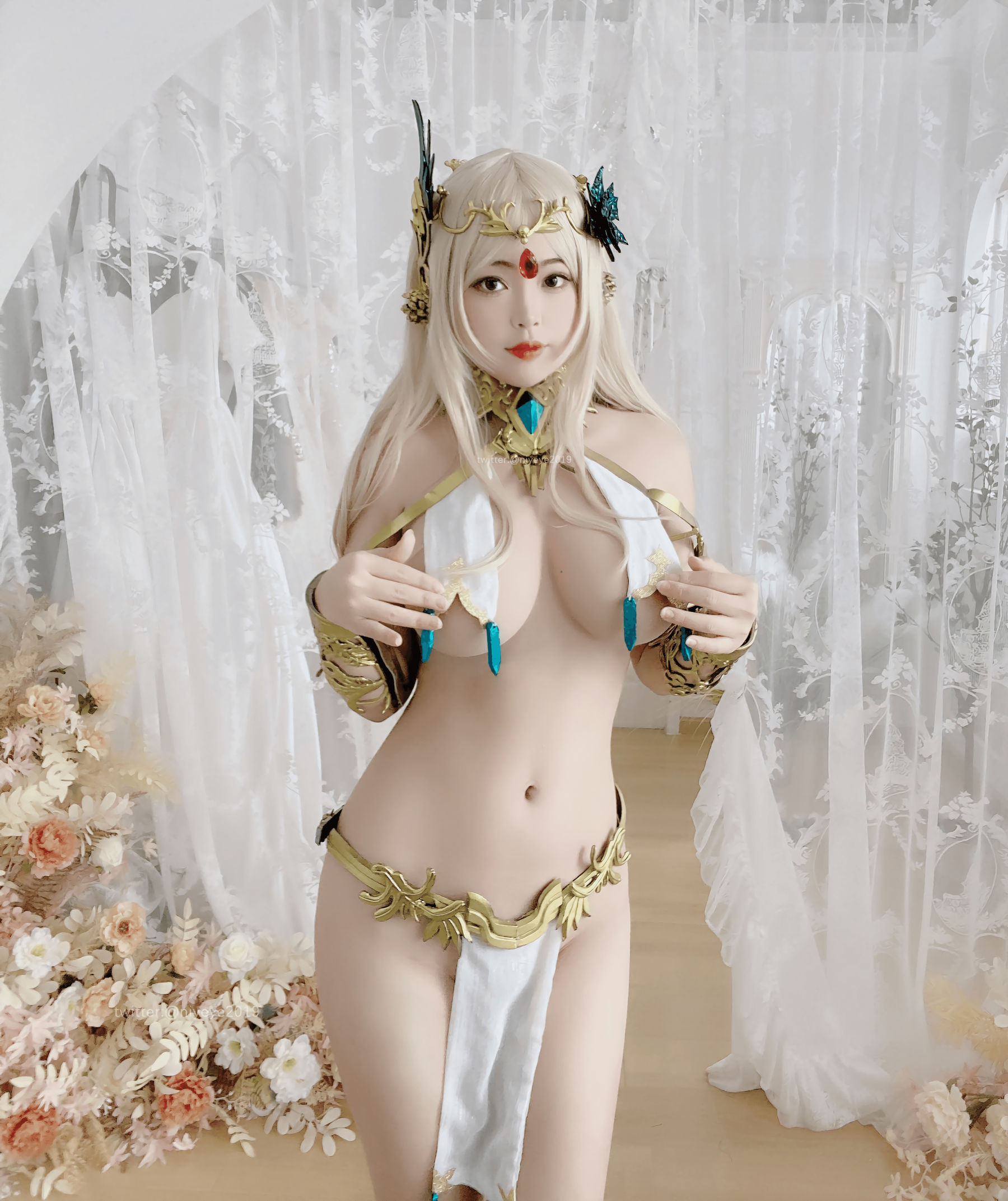 [COSPLAY]萌系小姐姐-白烨 – 耶米西奶露 – 工口精灵