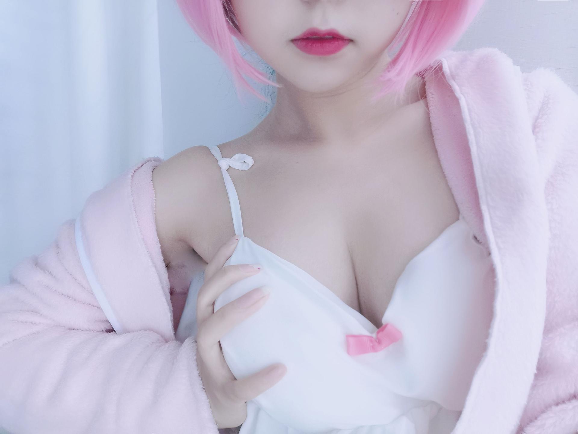 [COSPLAY]eloise软软 – 拉姆睡衣