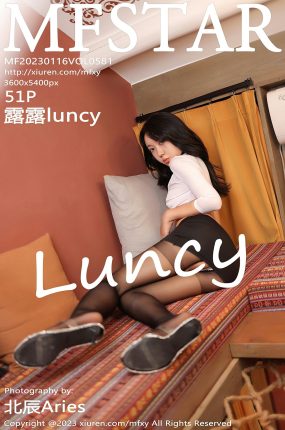 [MFStar模范学院] 2023.01.16 VOL.581 露露luncy 白色上衣 黑色短裙 性感写真 [51+1P]