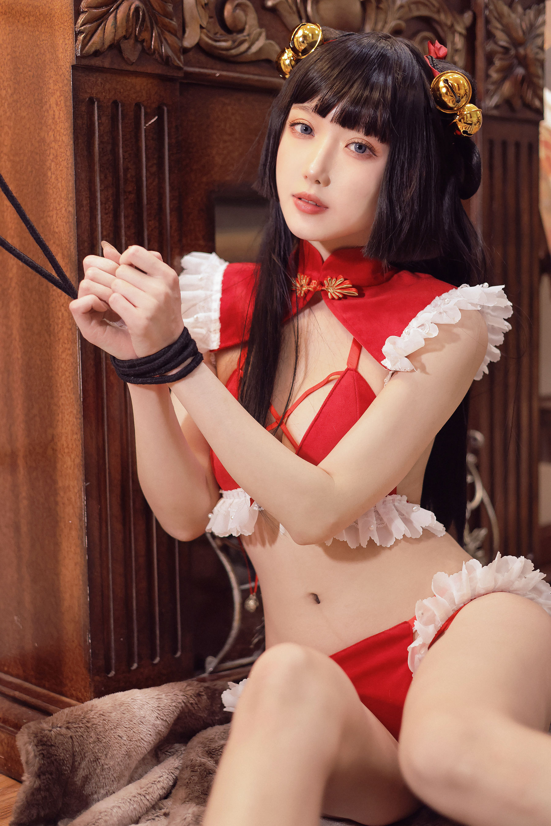 [COSPLAY]阿包也是兔娘 – 中华娘