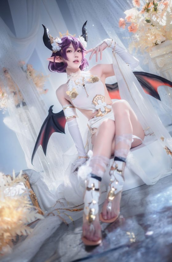 [COSPLAY]阿包也是兔娘 – 碧蓝幻想古蕾娅 龙娘