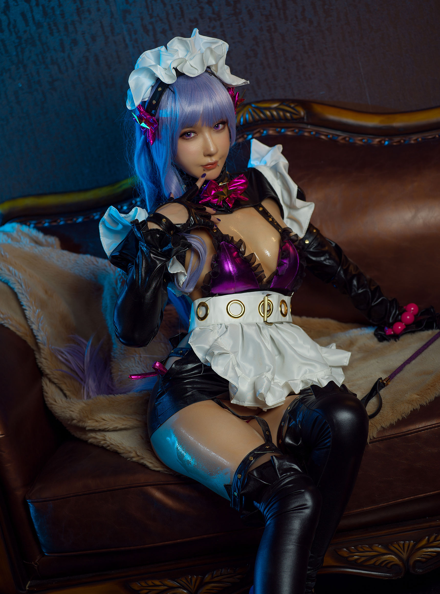 [COSPLAY]阿包也是兔娘 – 女仆 BB酱