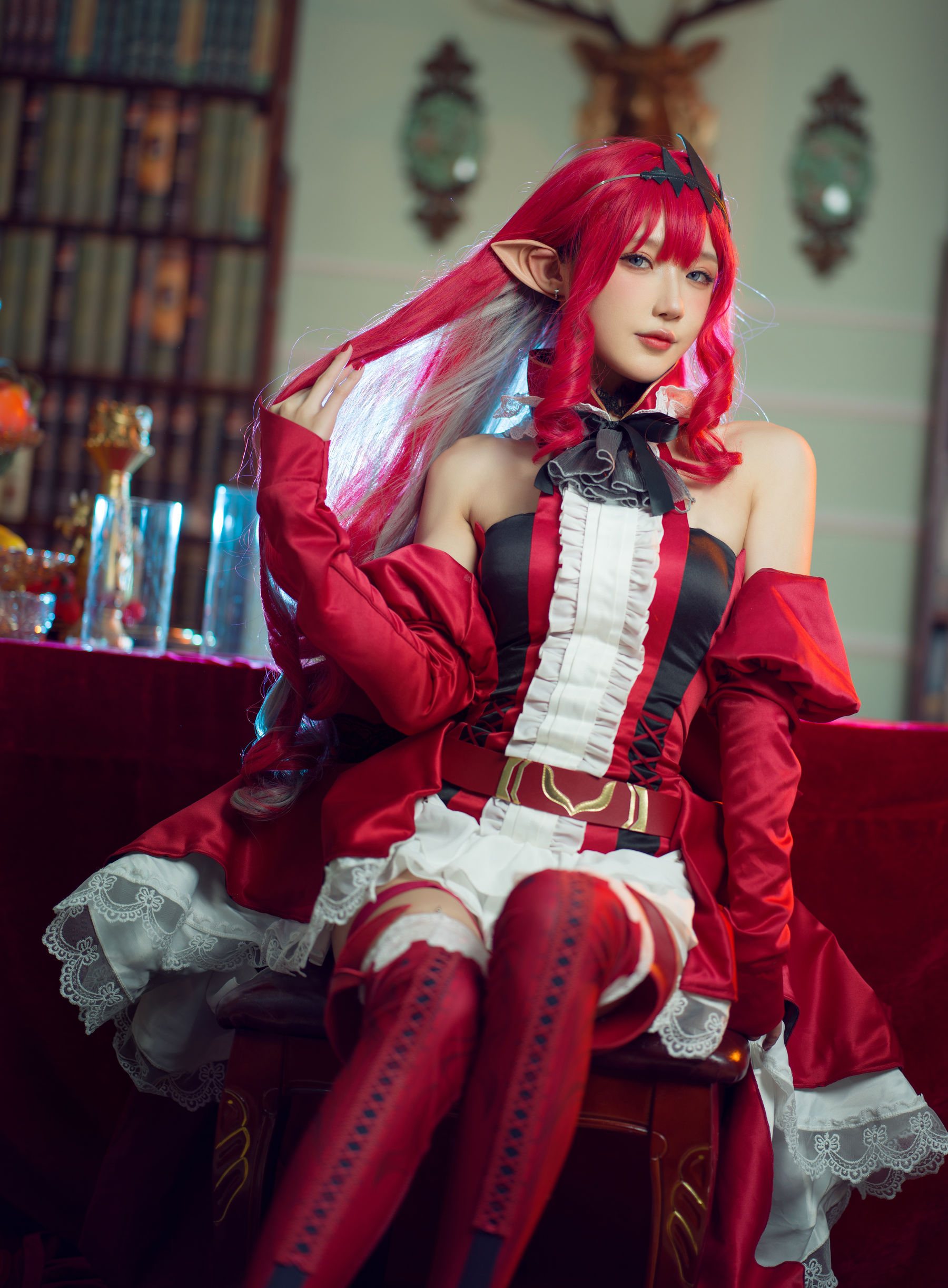 [COSPLAY]阿包也是兔娘 – FATE妖精骑士崔斯坦