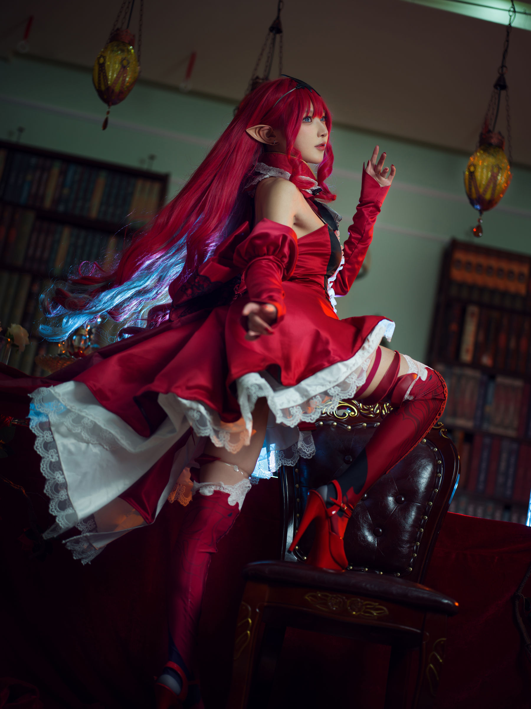 [COSPLAY]阿包也是兔娘 – FATE妖精骑士崔斯坦