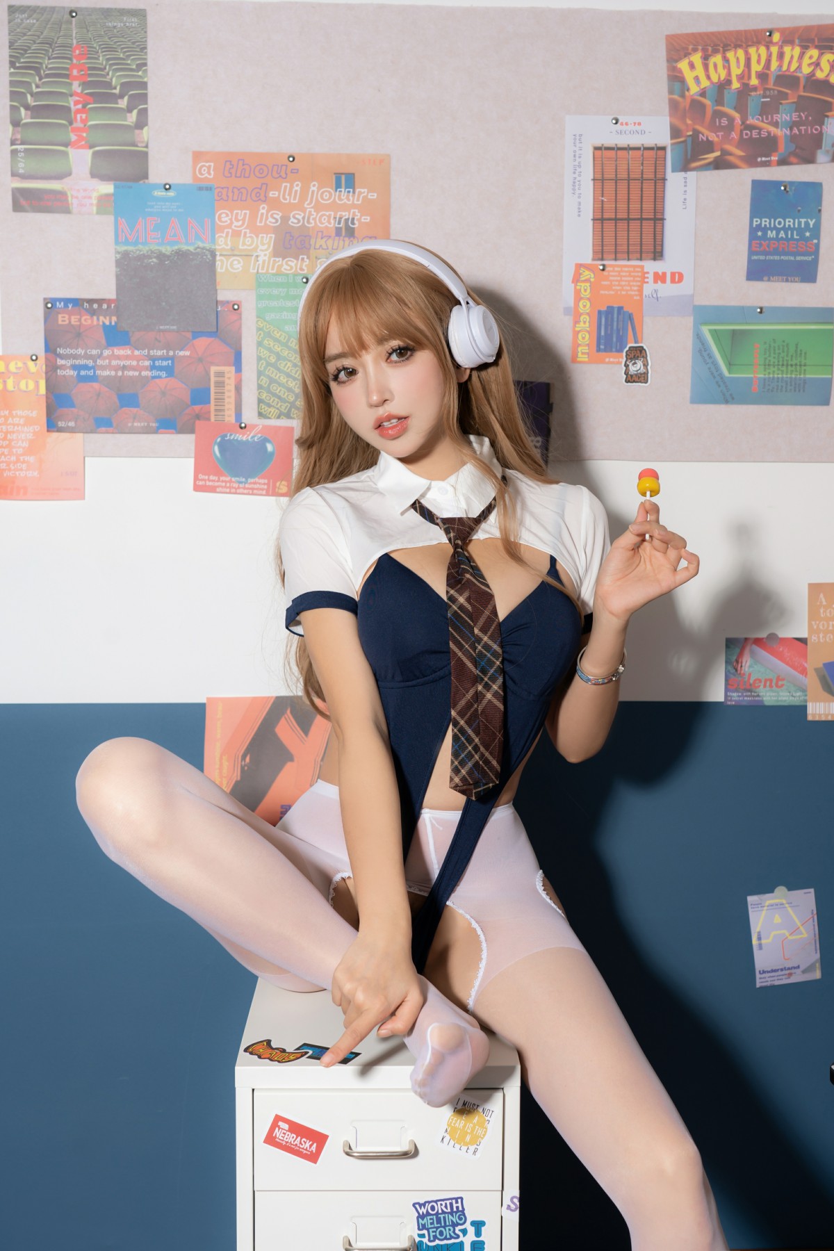 [COSPLAY]过期米线线喵 – 甜心恶霸