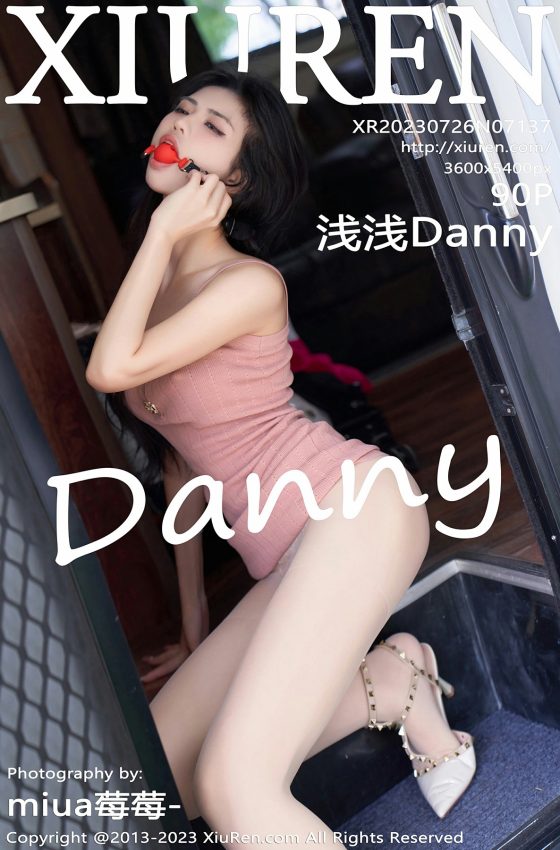 [XiuRen秀人网] 2023.07.26 No.7137 浅浅Danny 粉色连衣裙 性感写真 [90+1P]