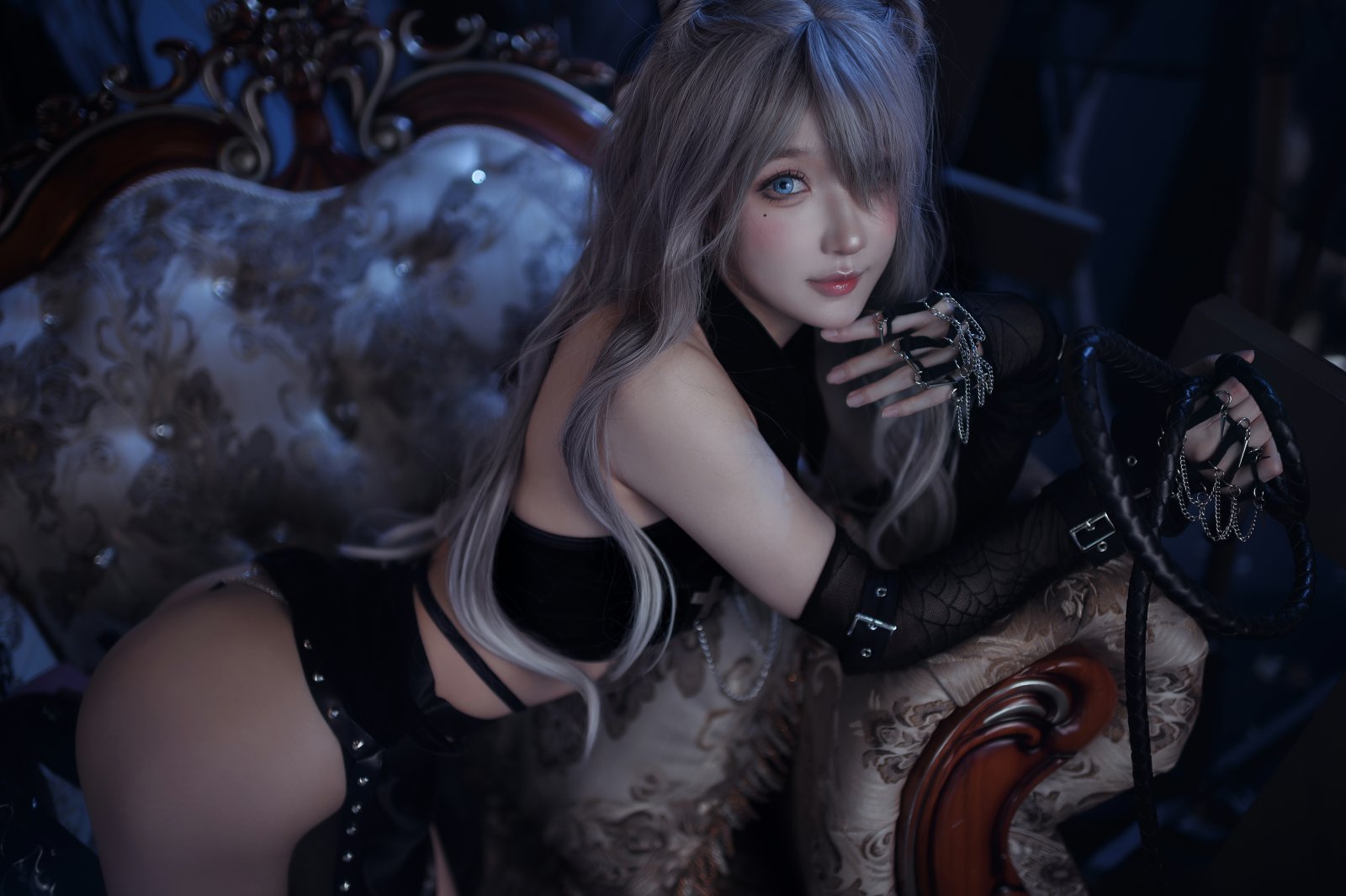 [COSPLAY]阿包也是兔娘 – 月光猫骑士