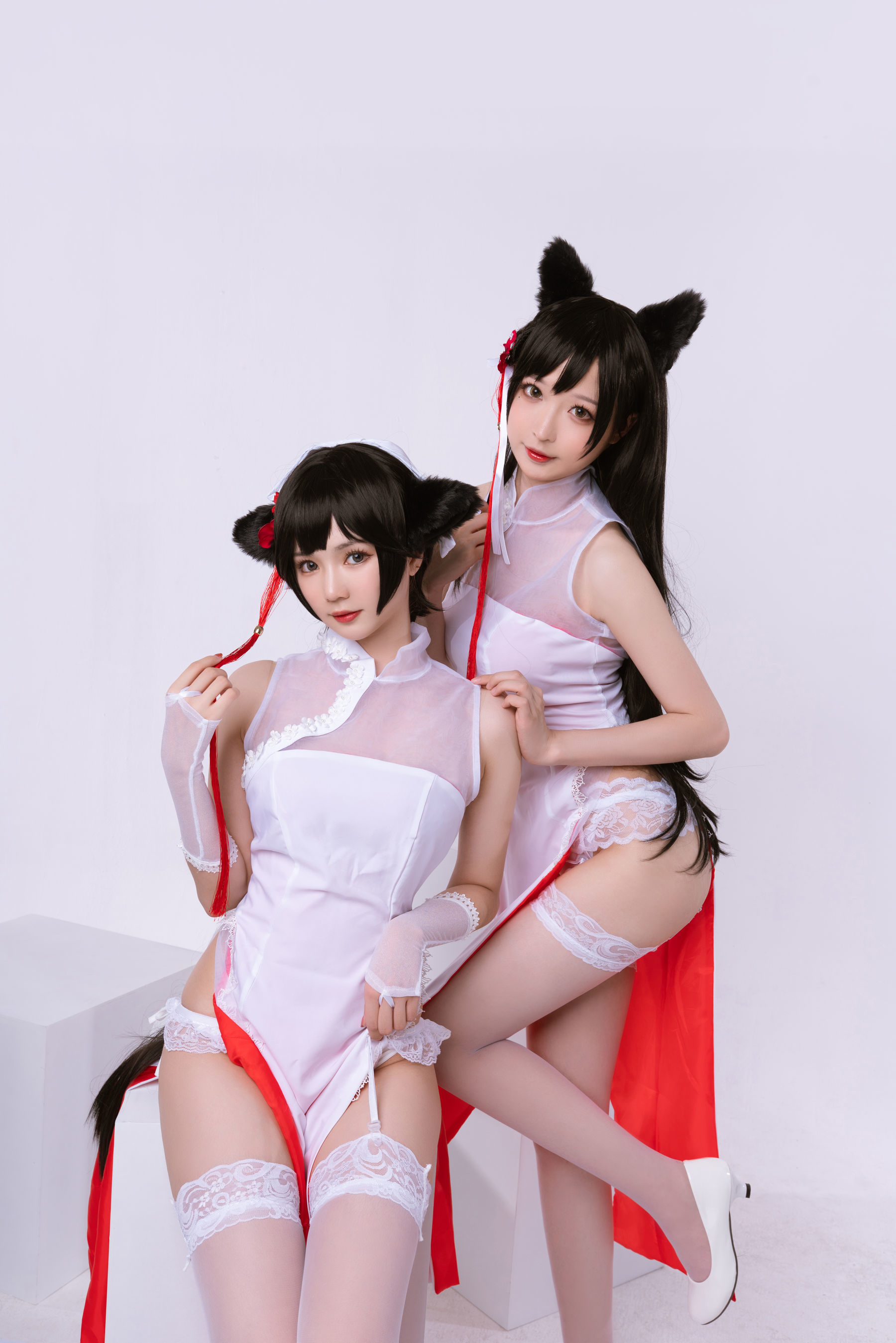 [COSPLAY] 南宫 – 高雄爱宕旗袍 南宫牙妹双人