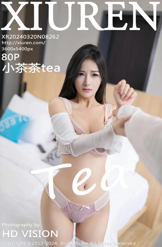 [XiuRen秀人网] 2024.03.20 No.8262 小茶茶tea 粉灰色蕾丝内衣 性感写真 [80+1P]