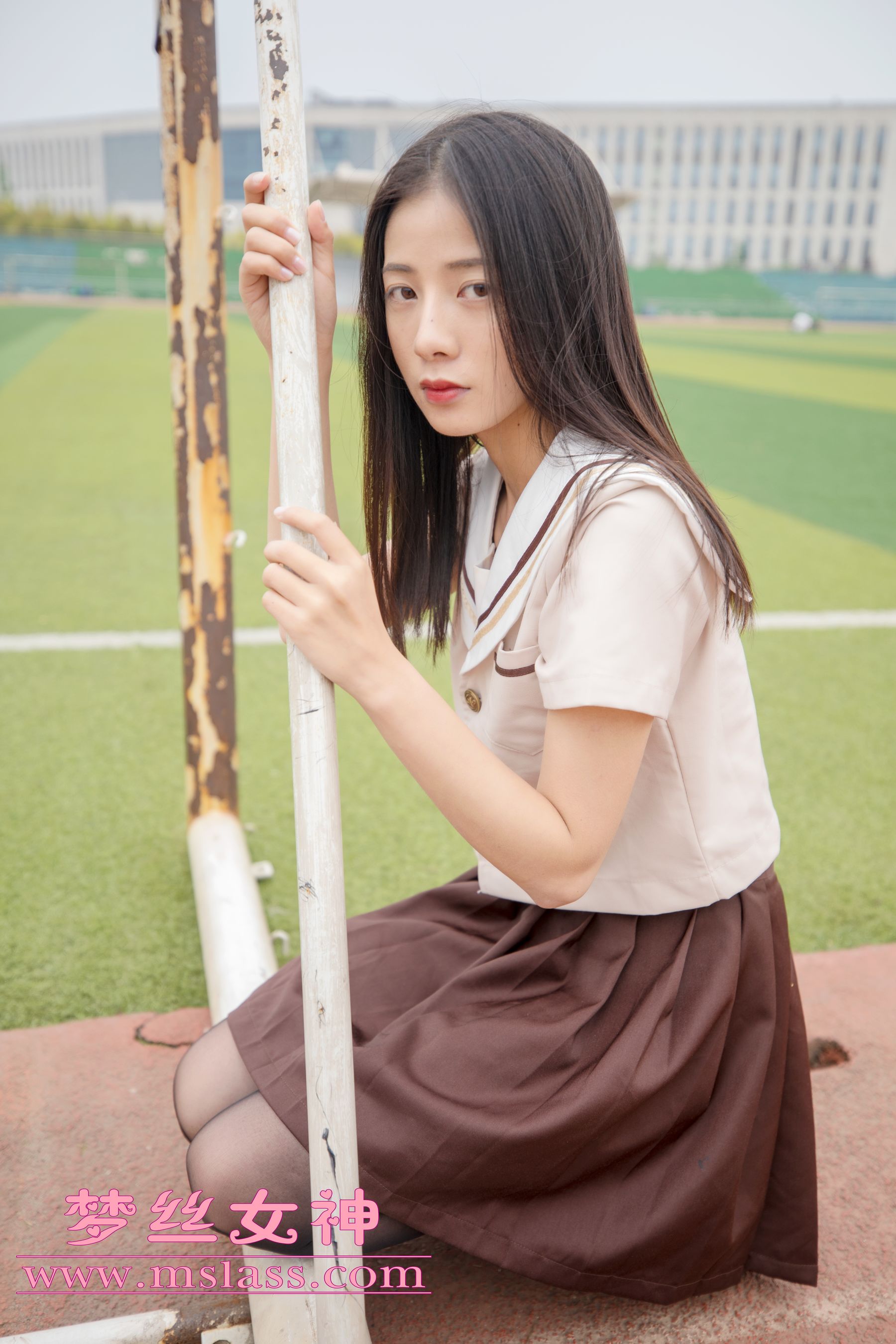 [MSLASS梦丝女神] 雪馨 学院的JK黑丝袜