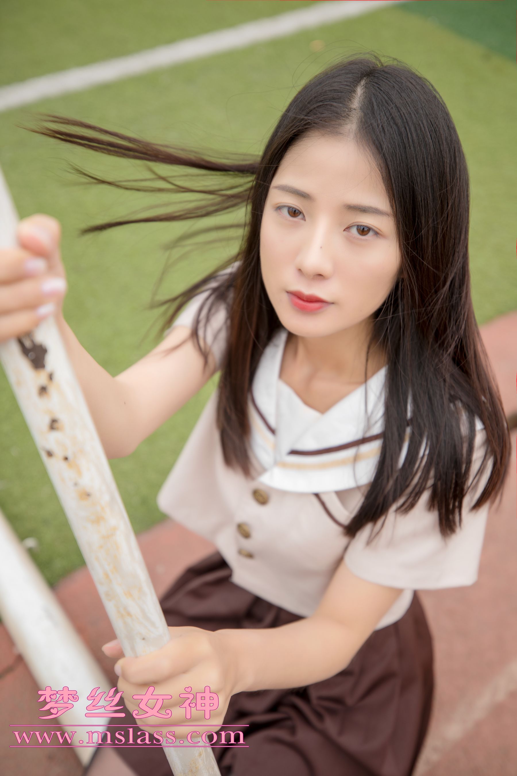 [MSLASS梦丝女神] 雪馨 学院的JK黑丝袜