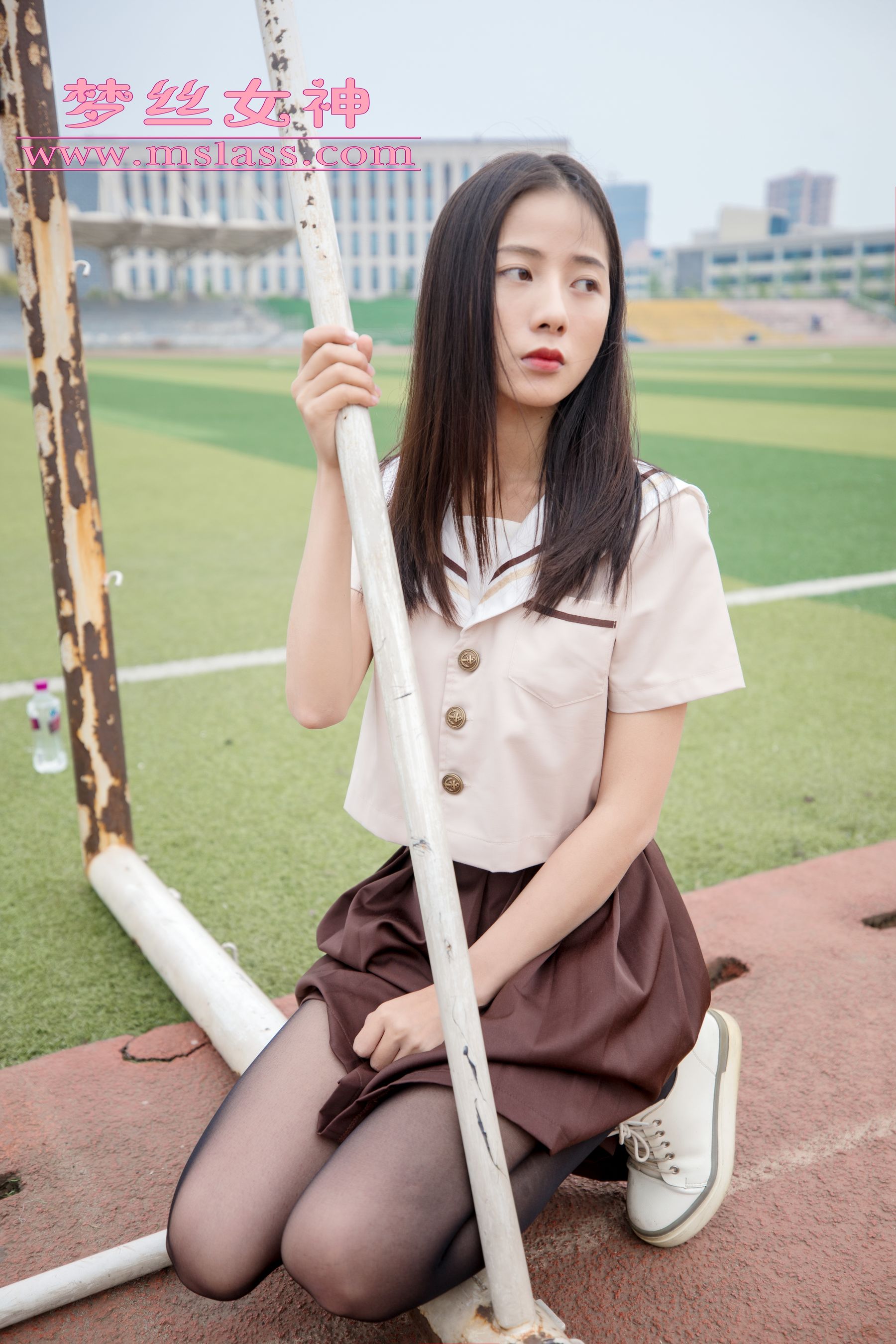 [MSLASS梦丝女神] 雪馨 学院的JK黑丝袜