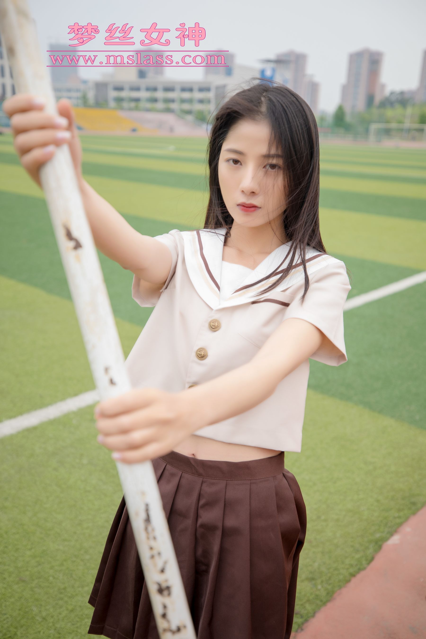 [MSLASS梦丝女神] 雪馨 学院的JK黑丝袜
