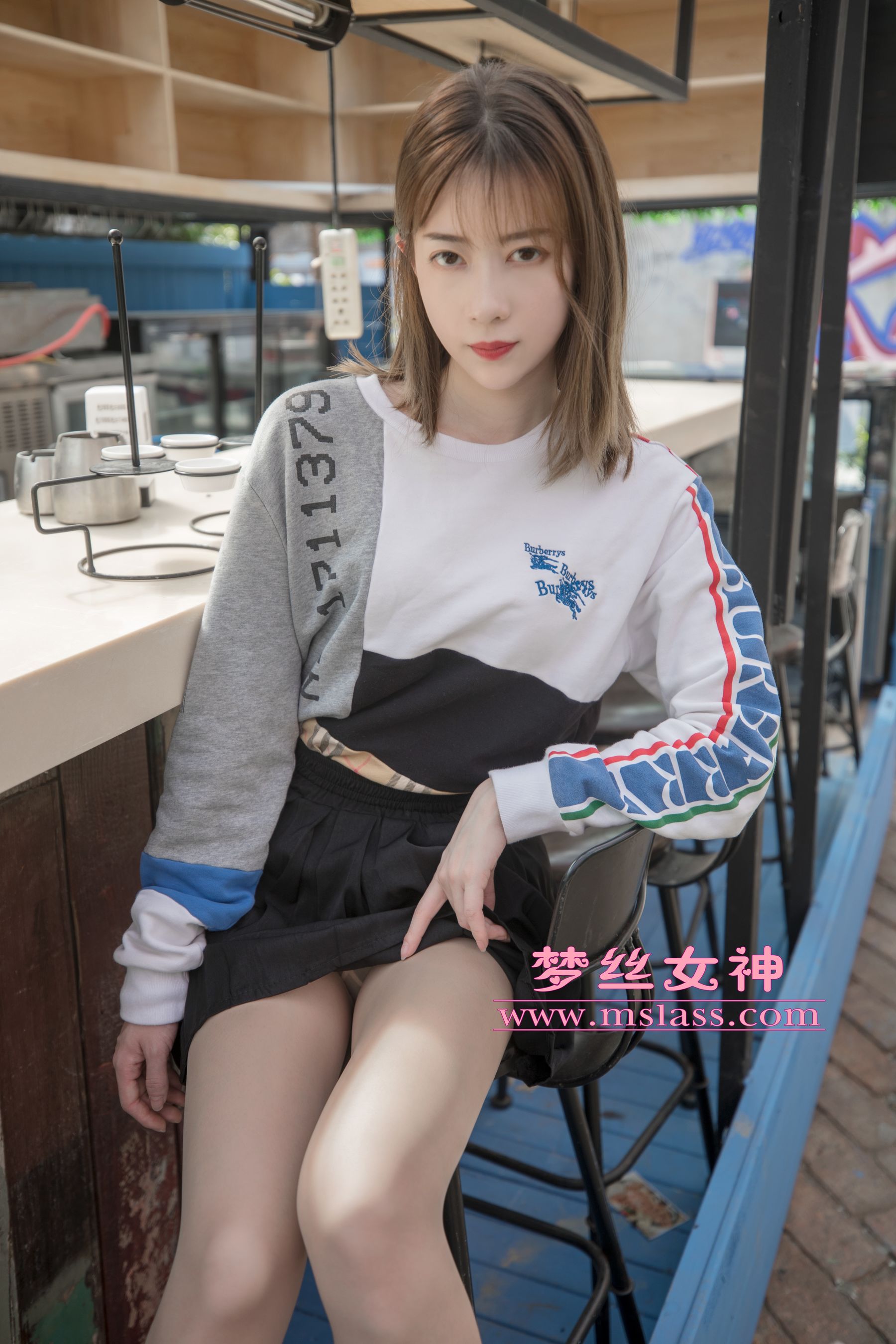 [MSLASS梦丝女神] 苏沐 笔直细腿