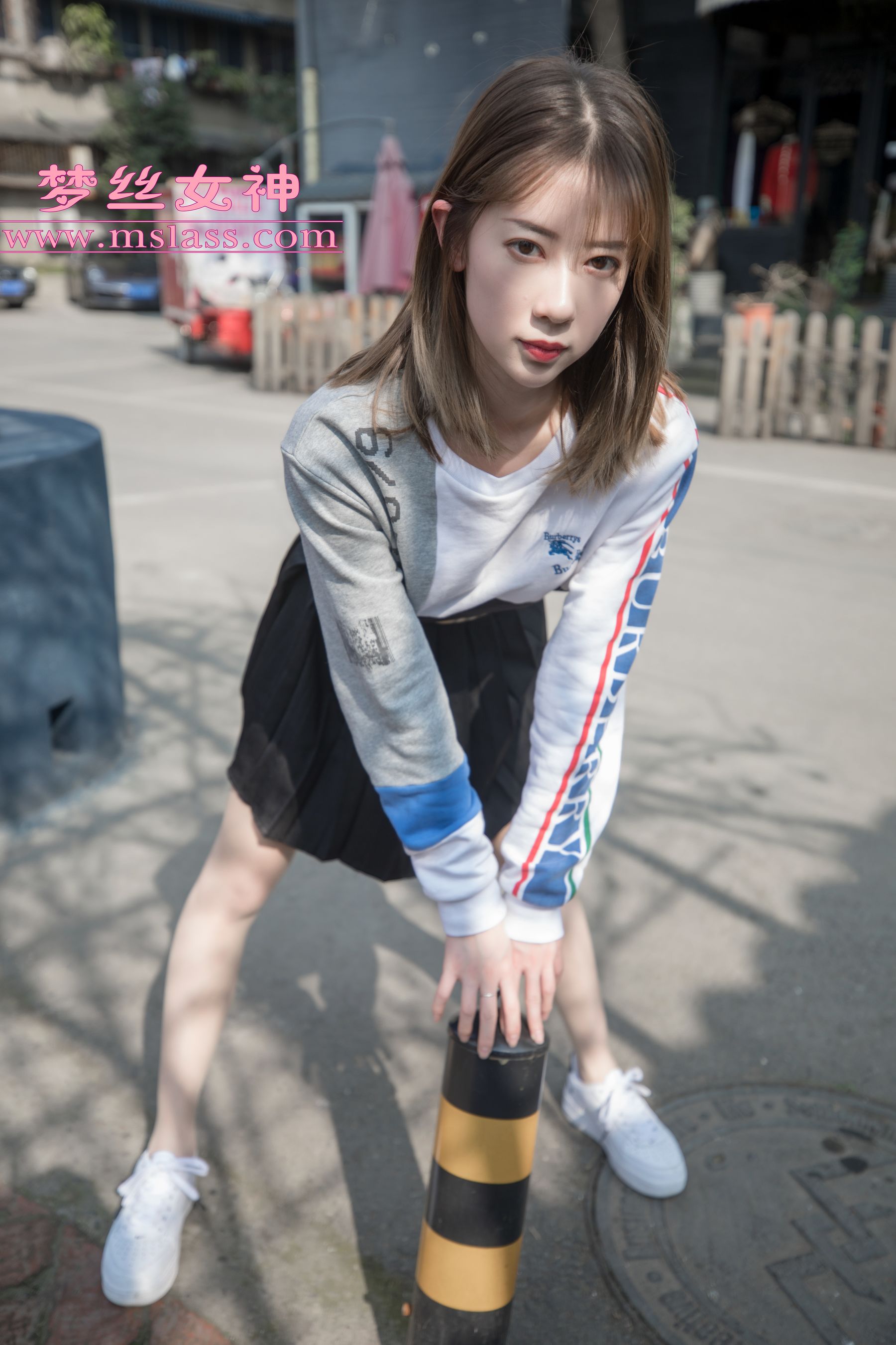 [MSLASS梦丝女神] 苏沐 笔直细腿