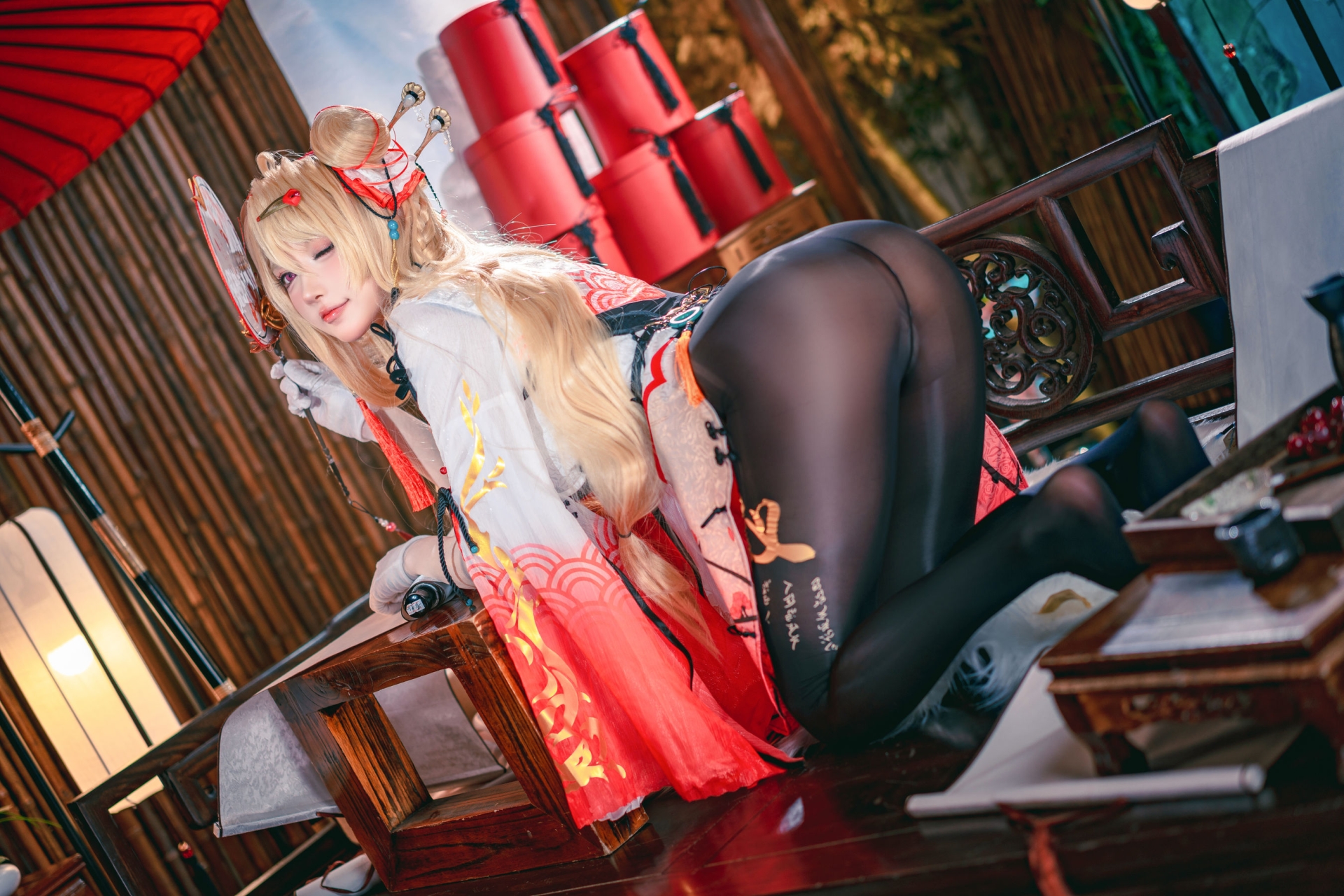 [COSPLAY]阿包也是兔娘 – 交错战线 咎瓦尤斯