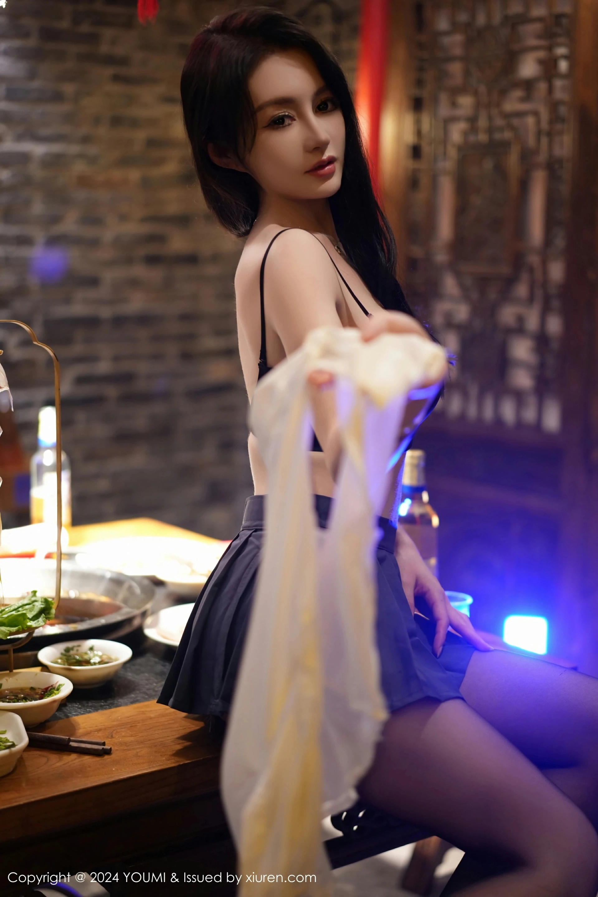 [YOUMI尤蜜荟] 2024.05.13 VOL.1062 林幼一 JK制服 魅惑黑丝 性感写真 [70+1P]