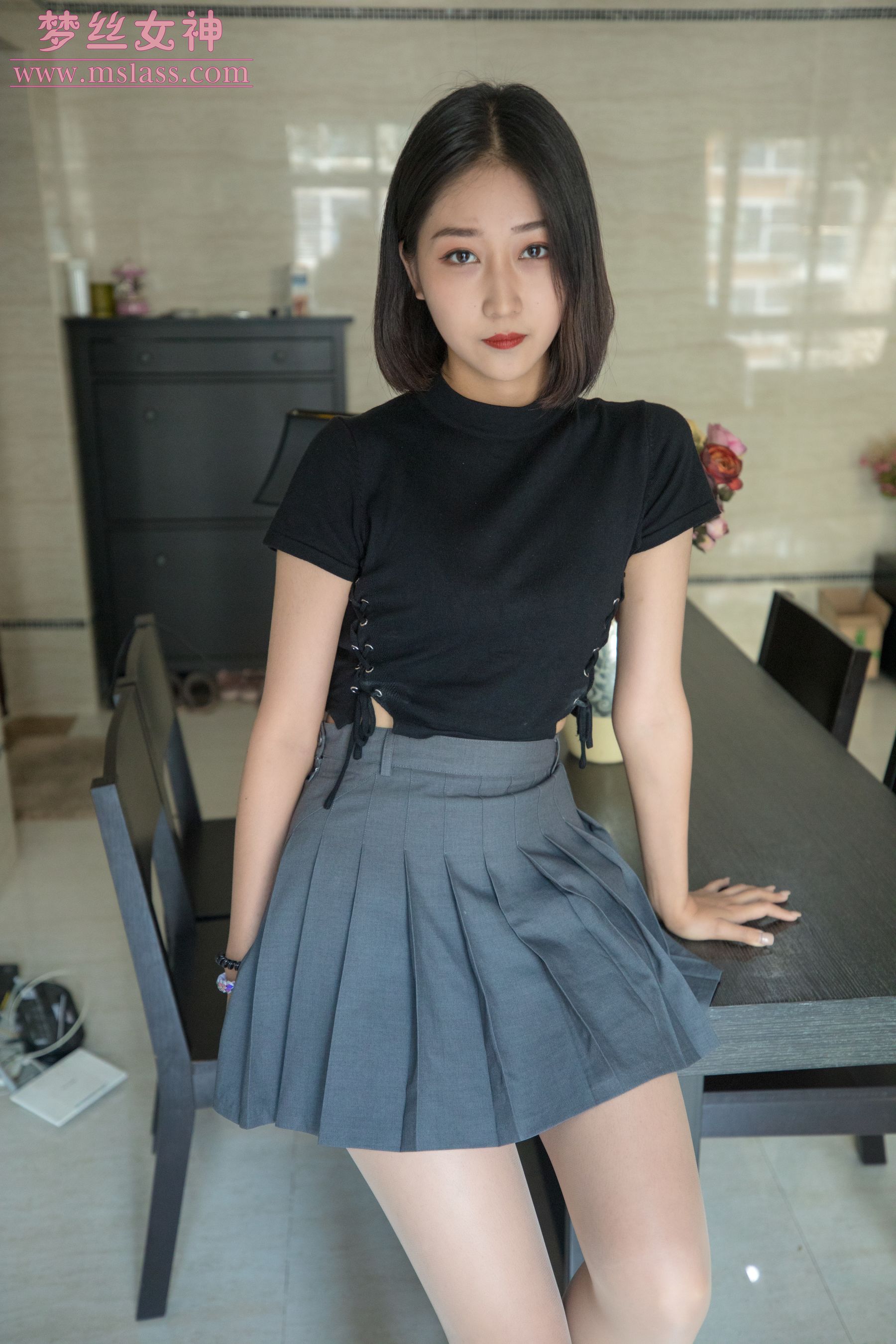 [MSLASS梦丝女神] 阿依古丽 来自新疆的月亮花