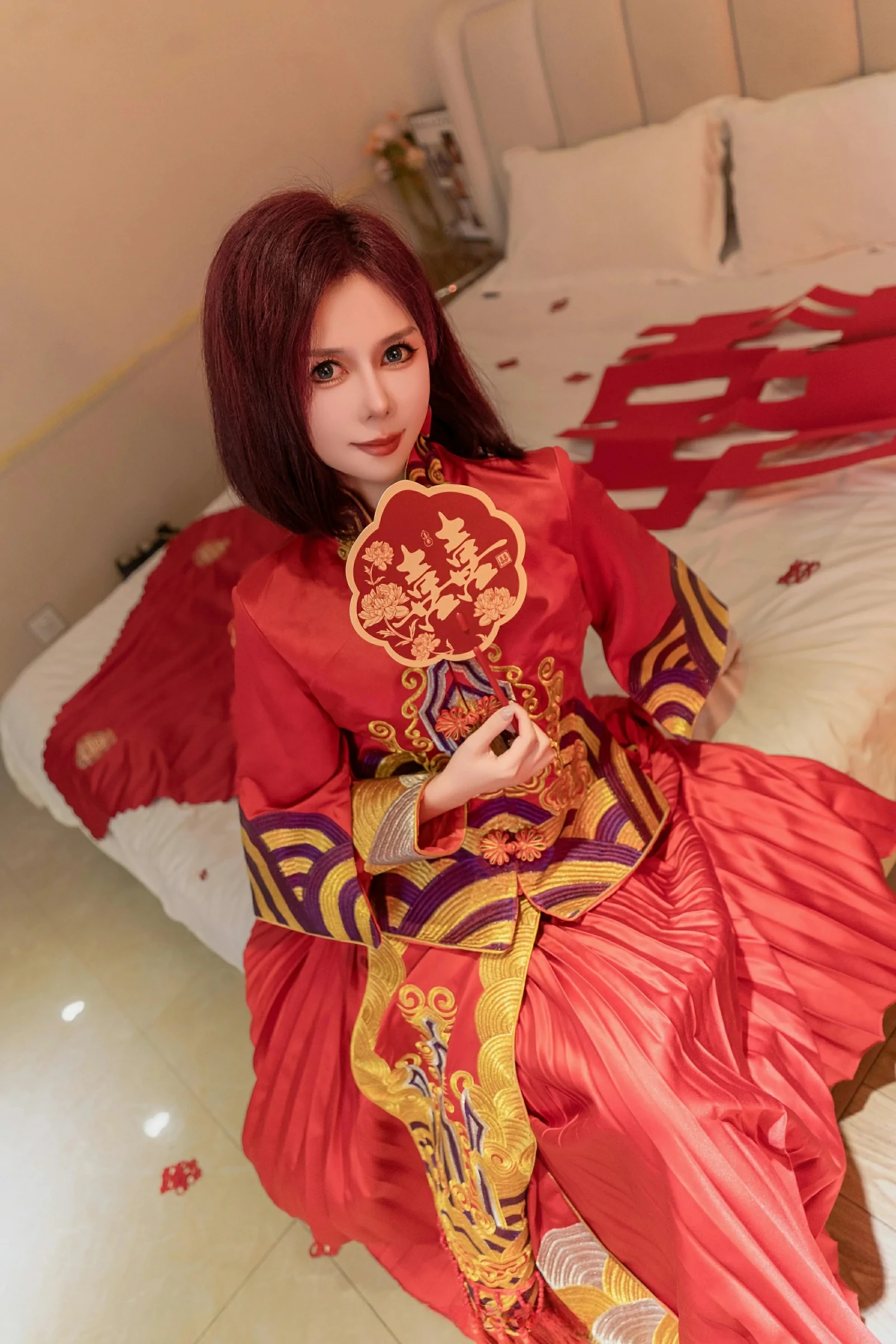 [XiuRen秀人网] 2025.03.11 No.9995 白芷yy 新婚娘子第一夜 性感写真 [90+1P]
