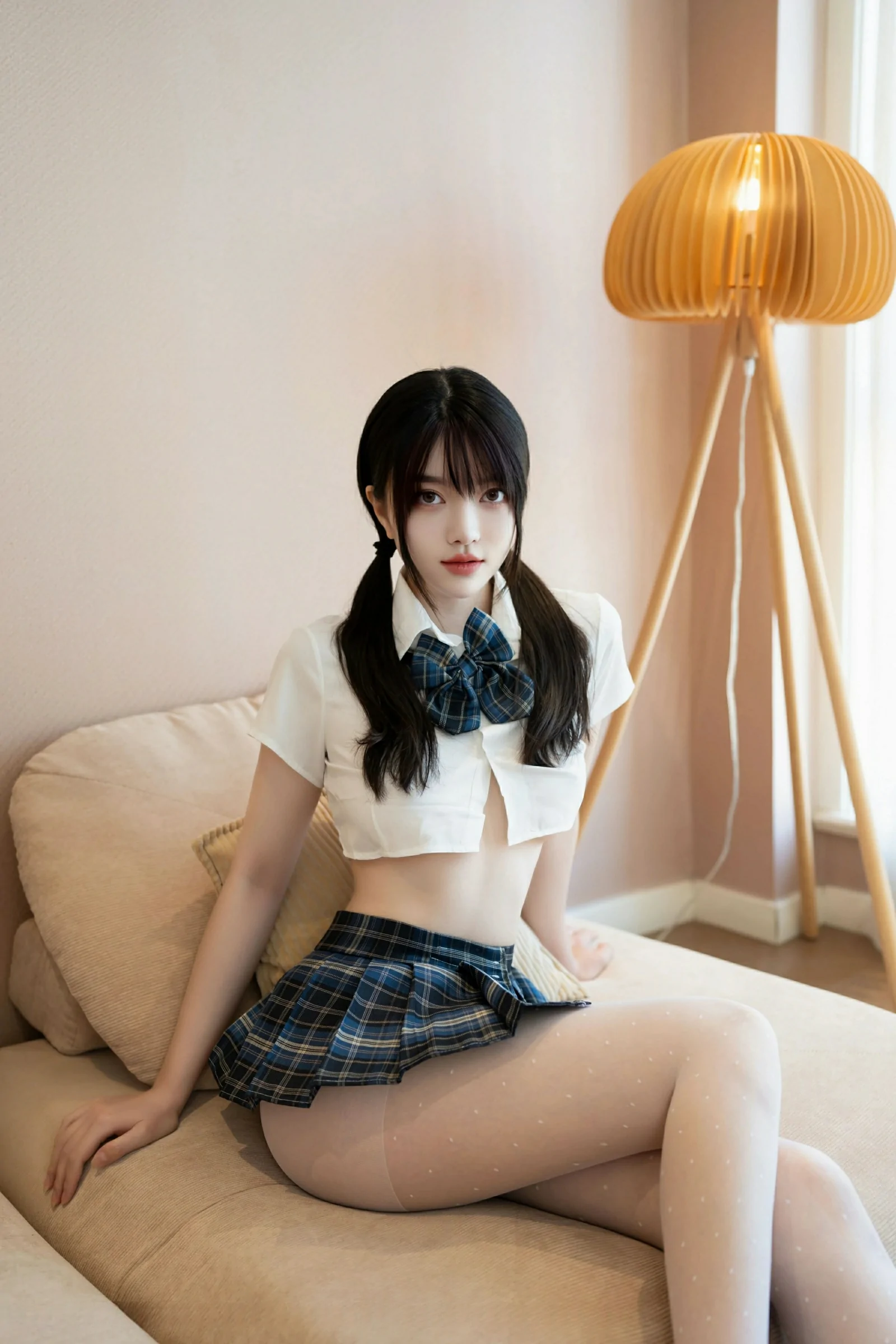 [XINGYAN星颜社] 2025.04.10 VOL.332 白露lulu 新人首套写真 性感JK制服 [65+1P]