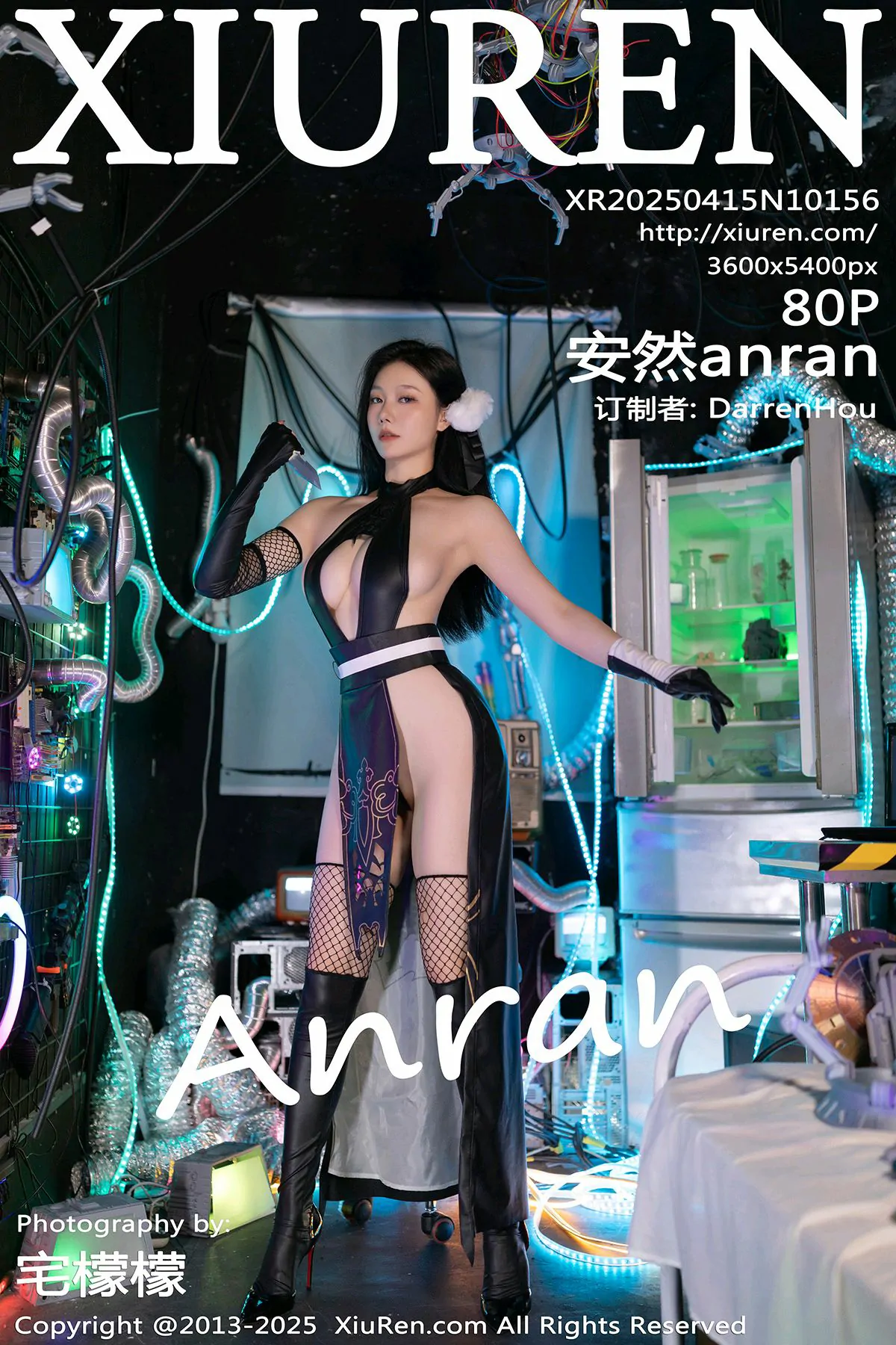 [XiuRen秀人网] 2025.04.15 No.10156 安然anran 性感Cosplay尼尔服饰 长沙旅拍写真 [80+1P]