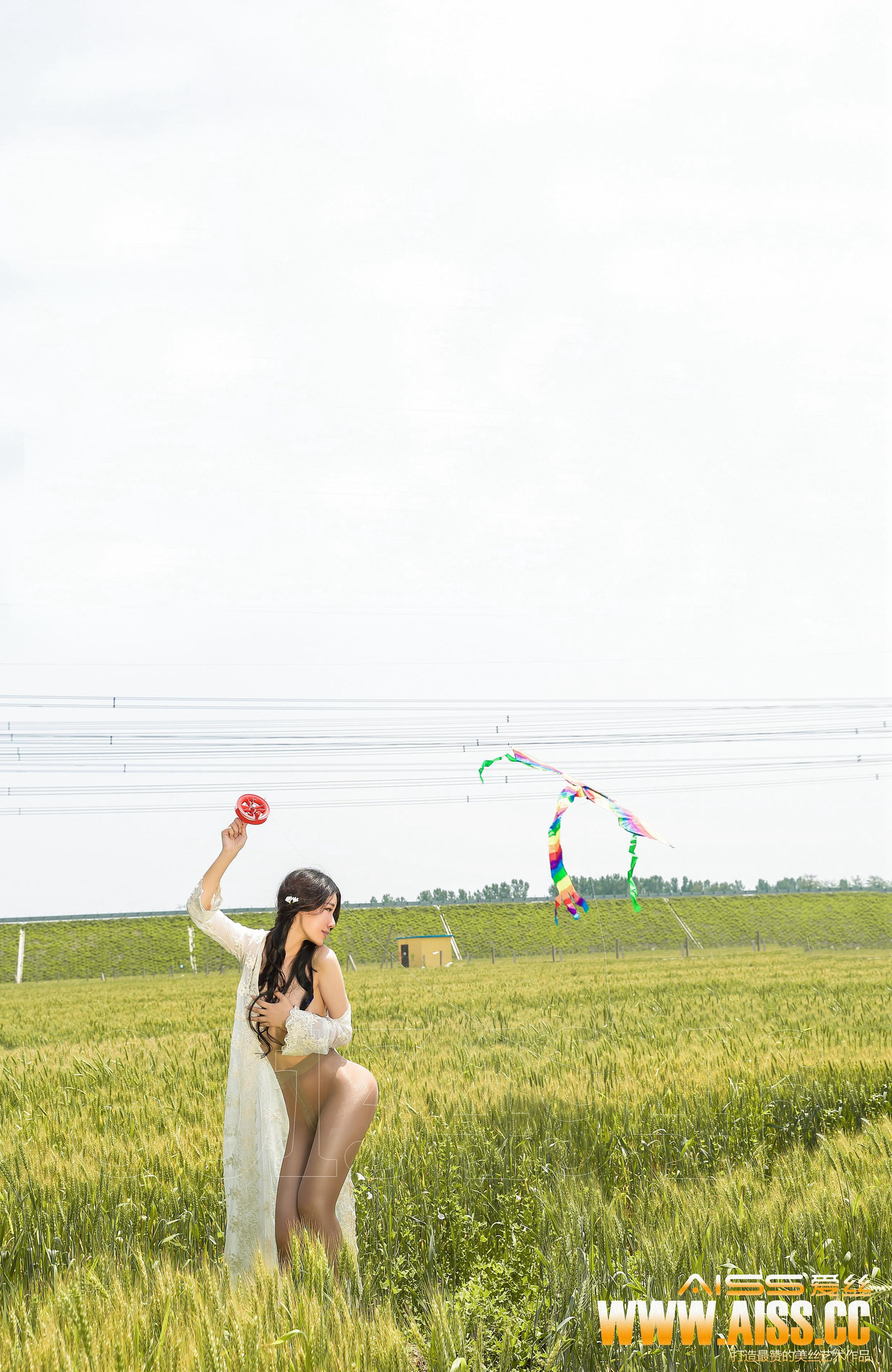 [AISS爱丝] NO.058 麦田骑行者 [44P]