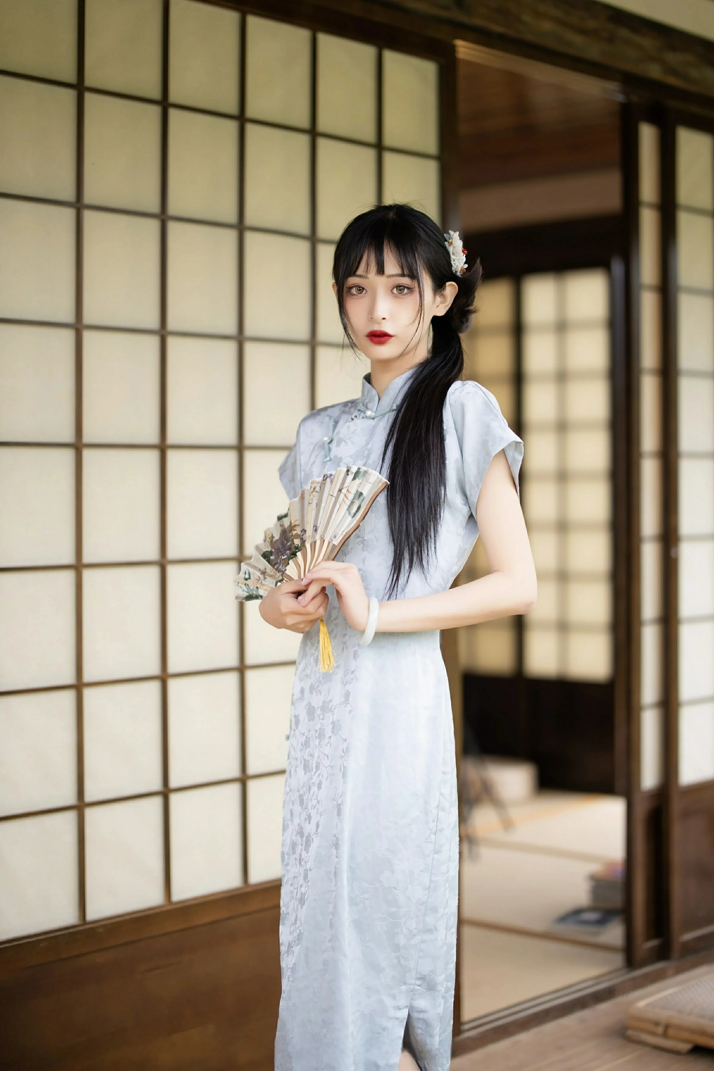 [XiuRen秀人网] 2025.05.15 No.10278 茂木希子 日式旗袍 肉色丝袜 性感写真 [80+1P]