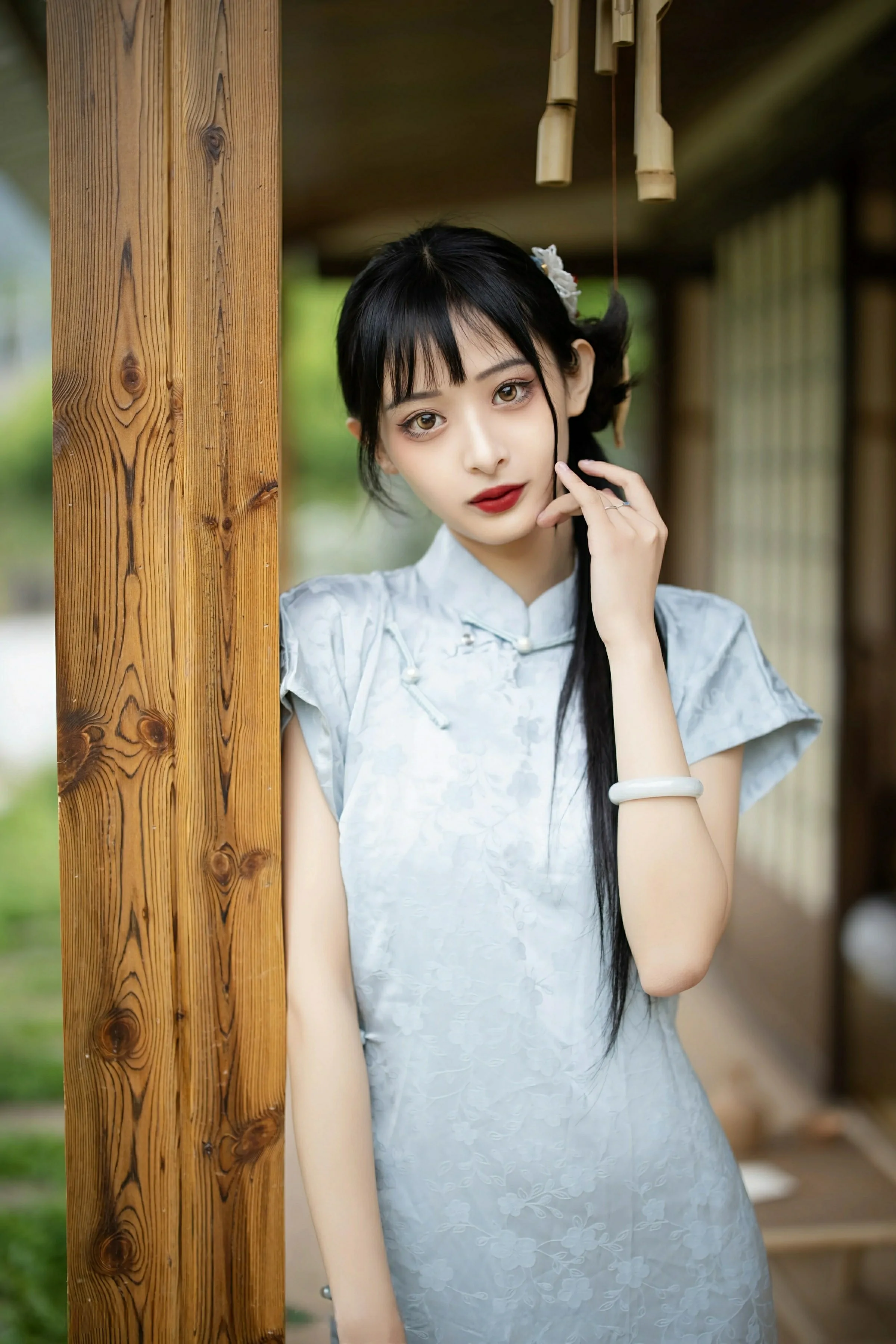 [XiuRen秀人网] 2025.05.15 No.10278 茂木希子 日式旗袍 肉色丝袜 性感写真 [80+1P]