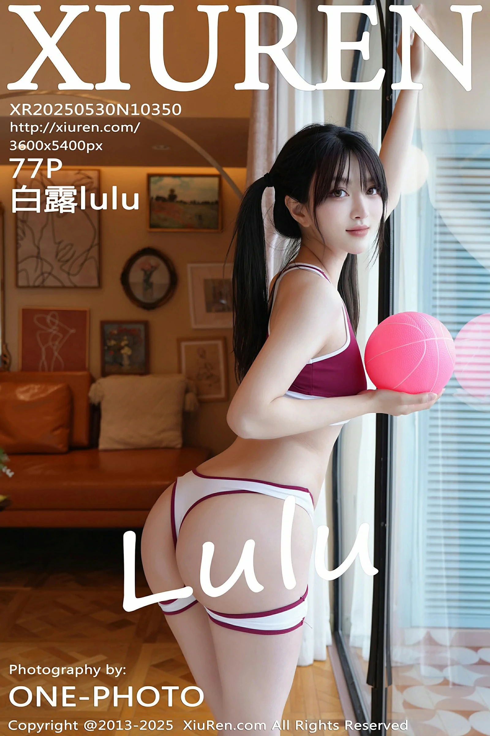[XiuRen秀人网] 2025.05.30 No.10350 白露lulu 深色运动服 性感写真 [77+1P]