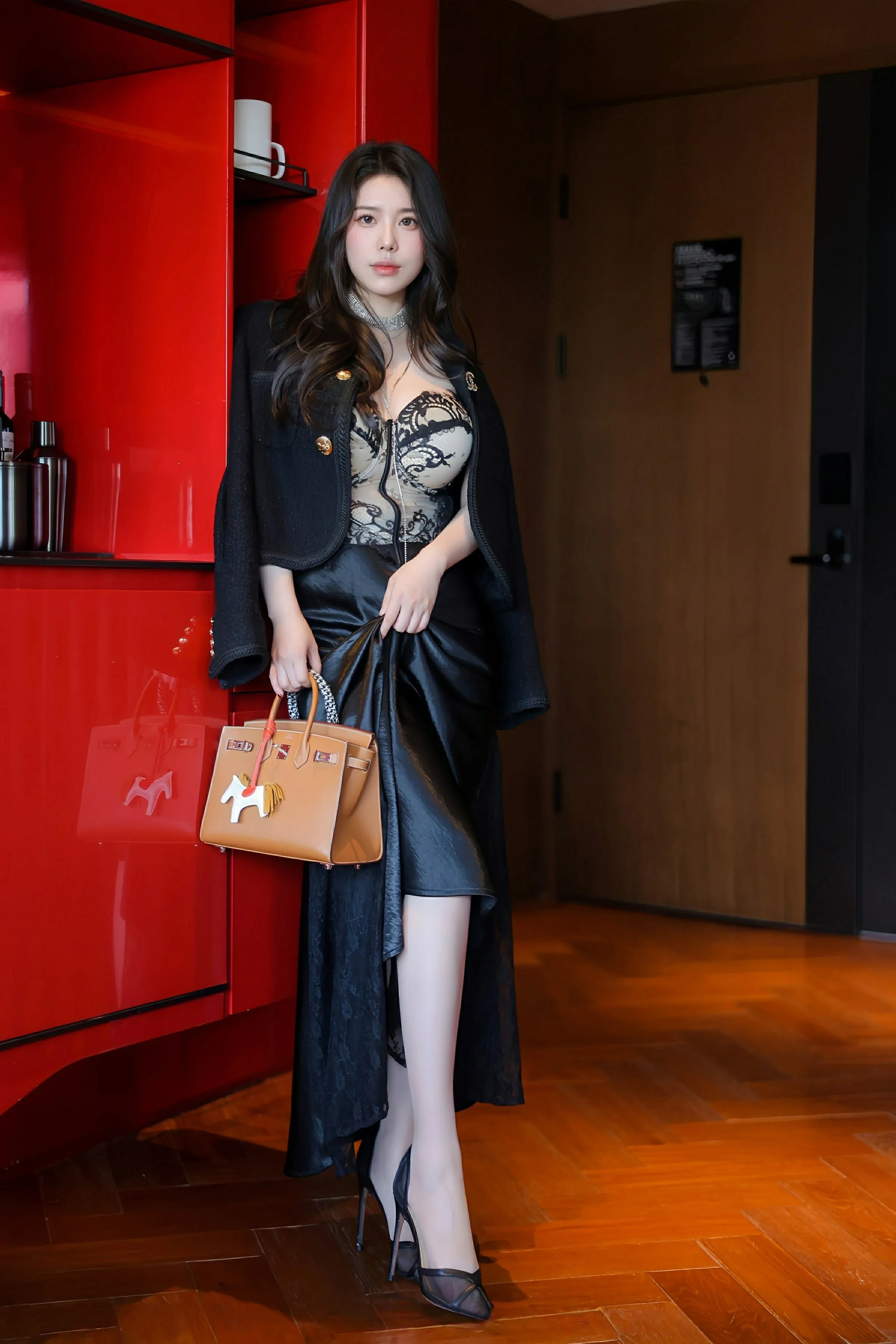 [XiuRen秀人网] 2025.06.03 No.10357 白茹雪abby 黑色蕾丝轻透情趣服饰 性感写真 [80+1P]