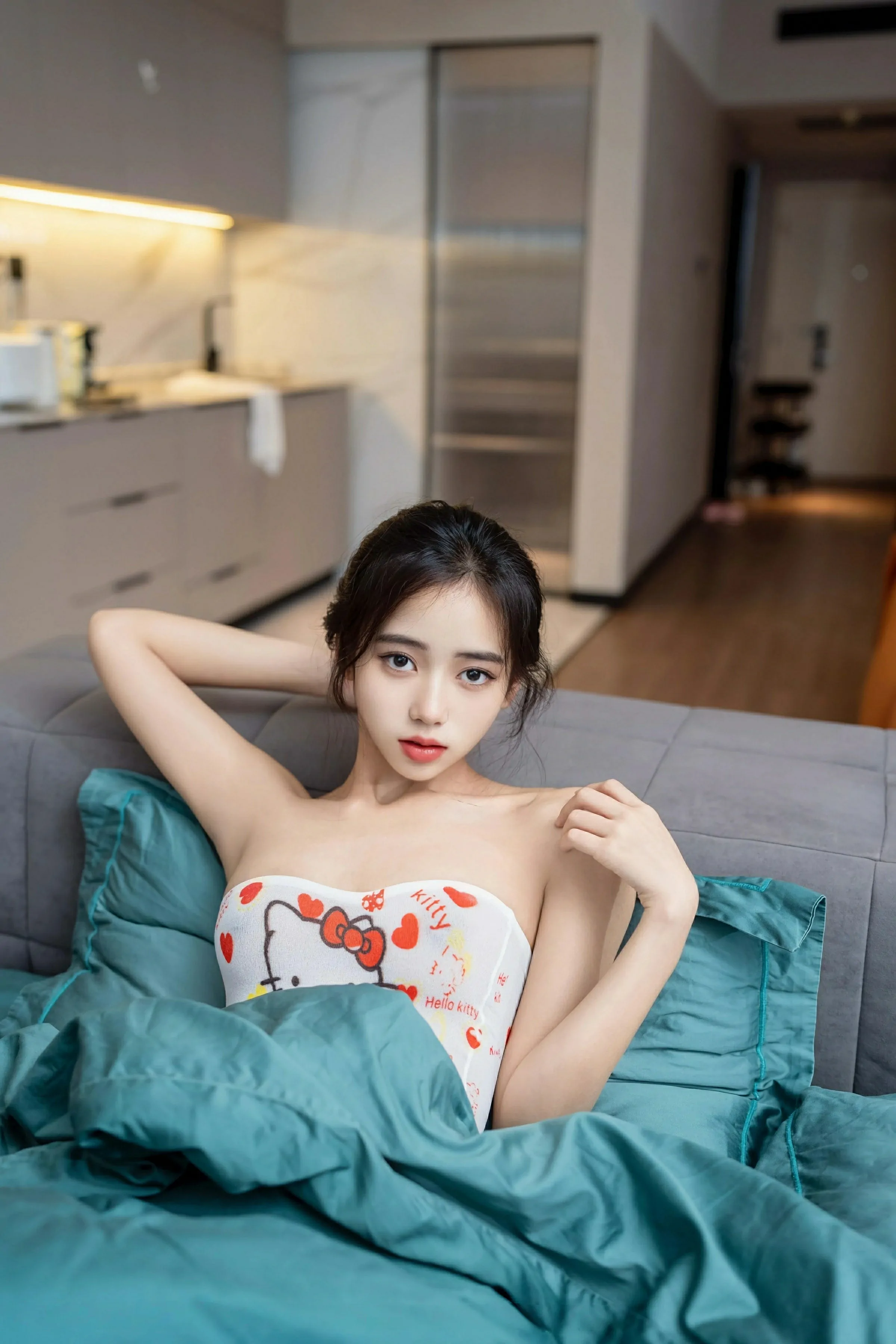 [XINGYAN星颜社] 2025.06.04 VOL.353 时安安 新人首套写真 性感白色情趣内衣 [77+1P]