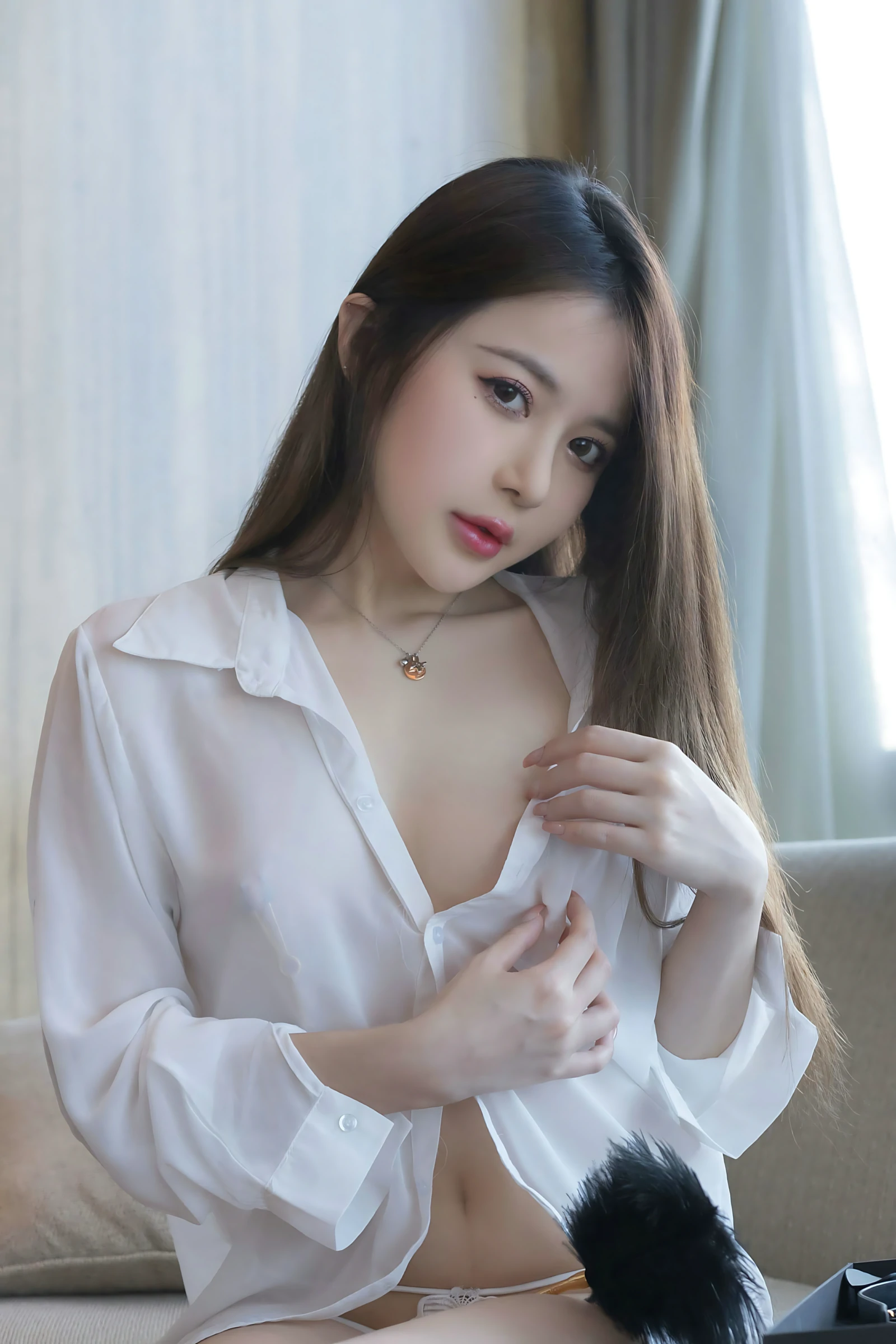 [秀人内购] 鱼子酱Fish 诱人私拍福利 鱼鱼的礼物二