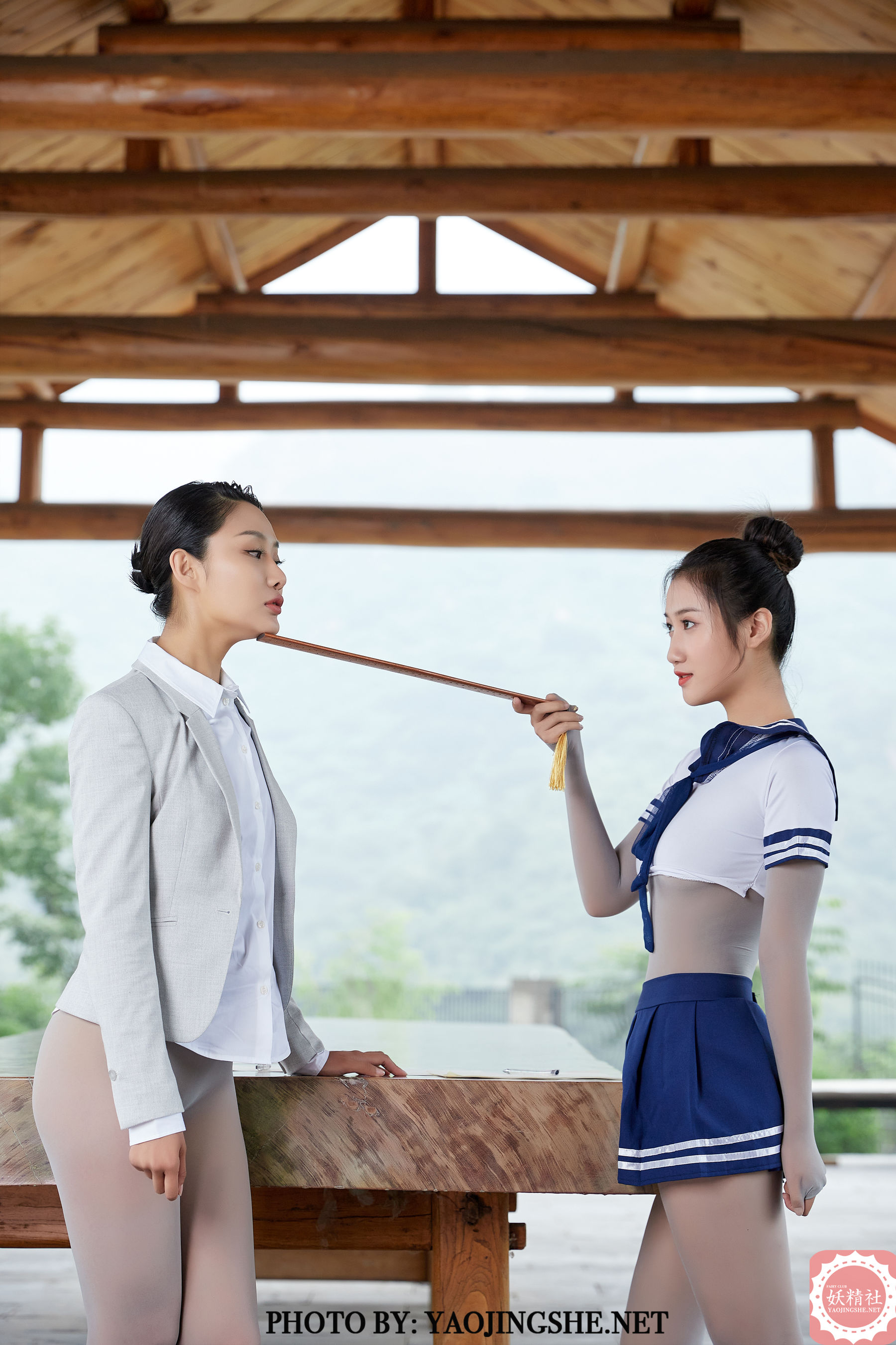 [妖精社] T2032《可可&思文-辅导作业》[54P]